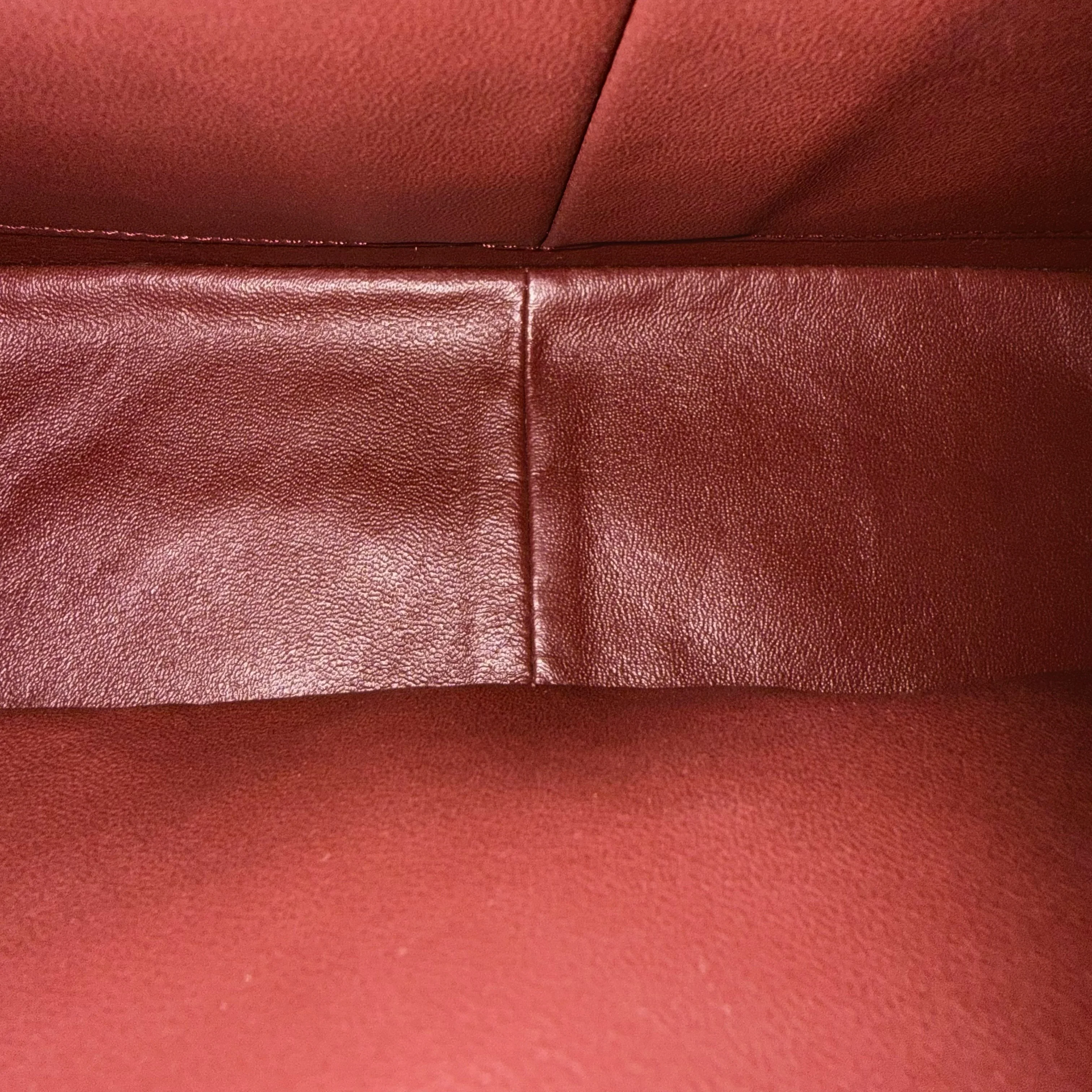 Chanel 2.55 Reissue 226 Medium - Caviar 28CM Quilted Dark Red Burgundy Ruthenium Silver Hardware Series 14