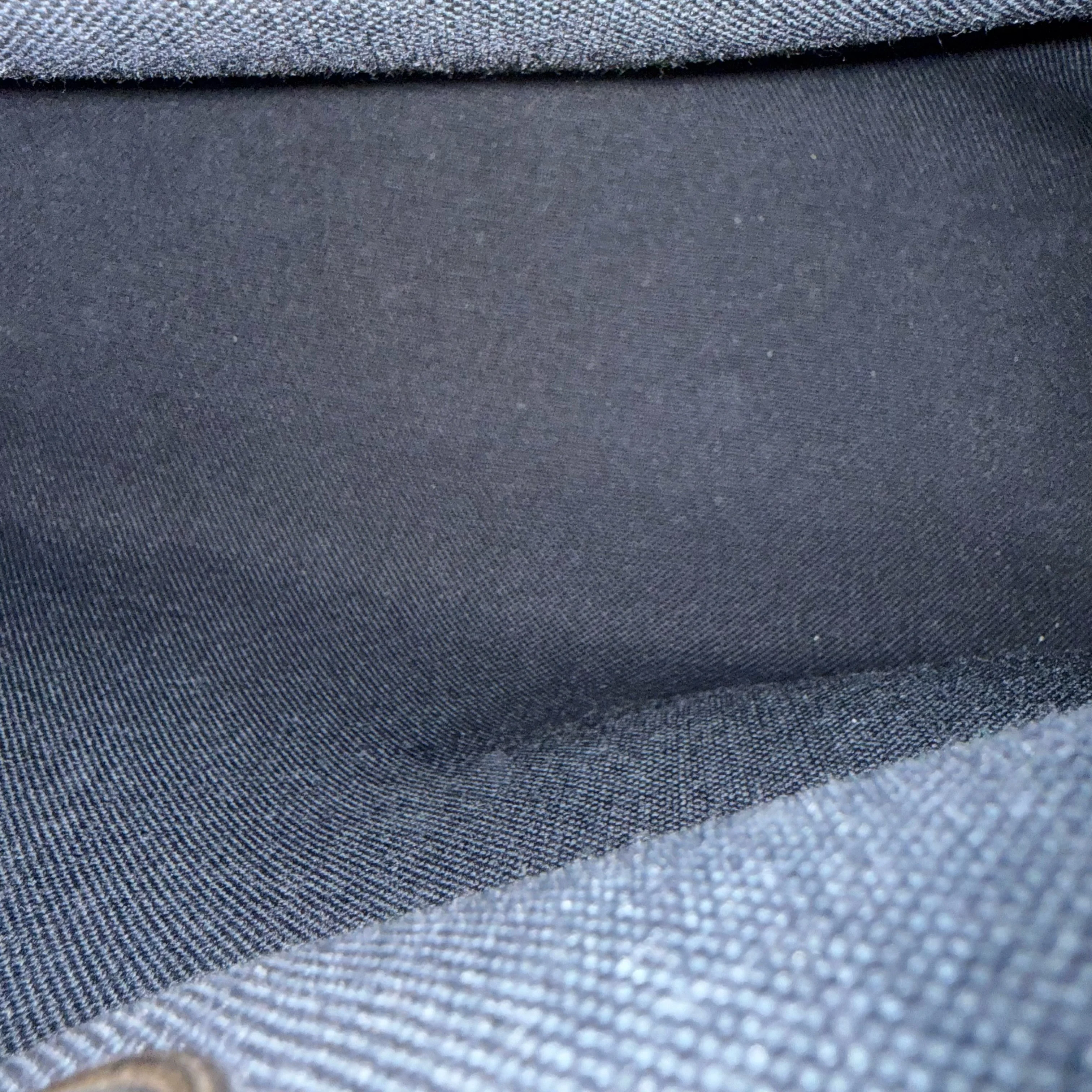 Hermes Herbag Zip 31 Plain Cloth Black PHW