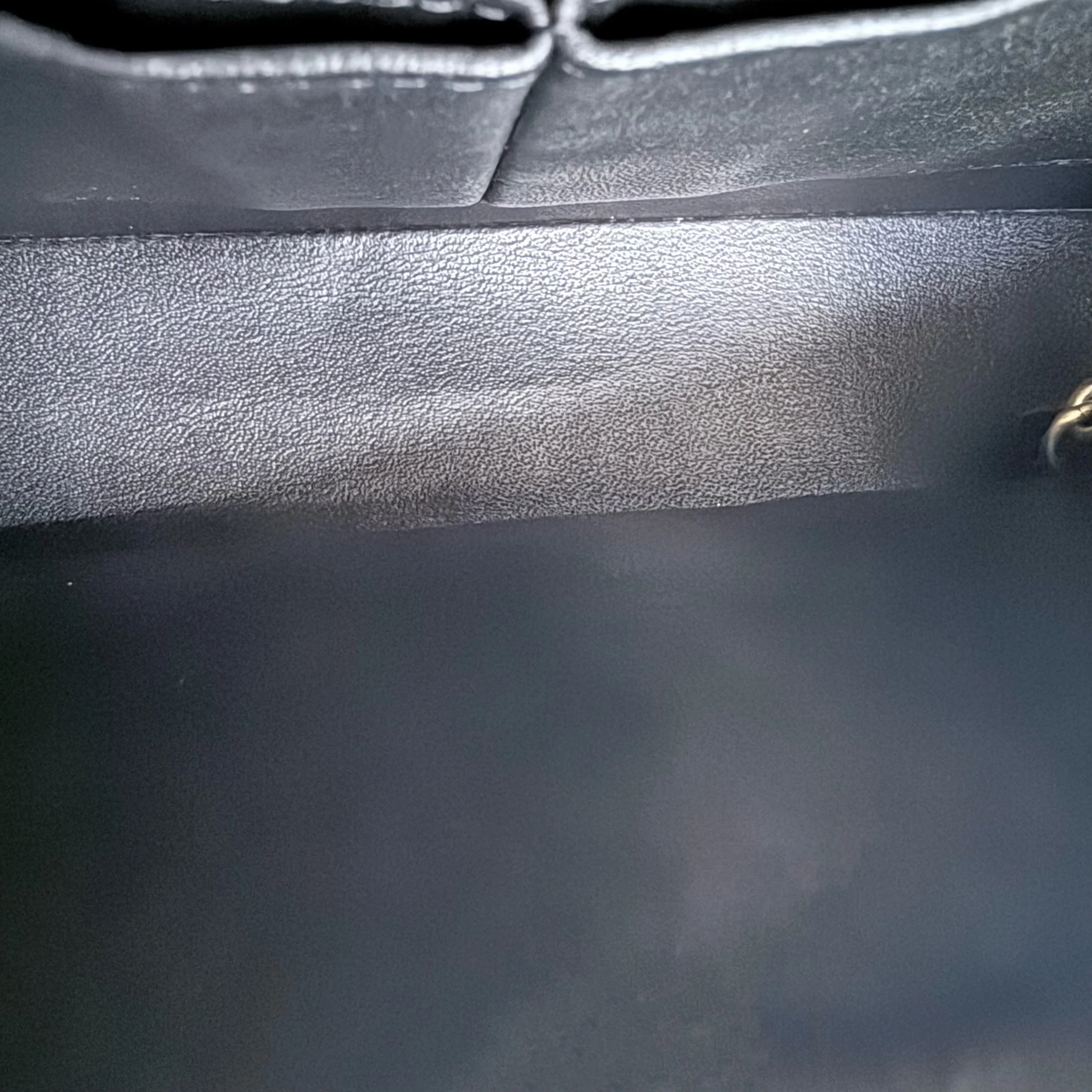 Chanel Classic Flap Small - Calfskin 23CM Quilted Black Gold Hardware Series 26