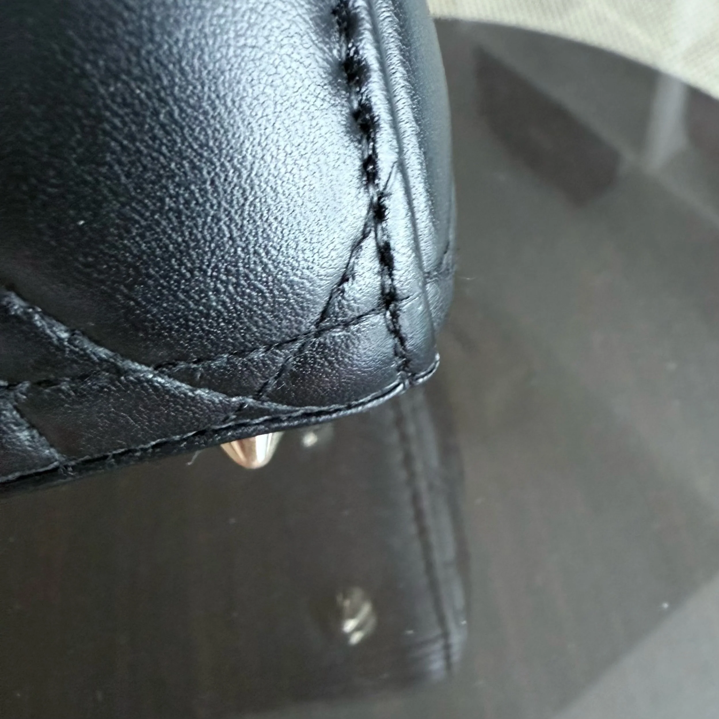 Dior Lady Small Flap - Cannage Lambskin Black Gold Hardware