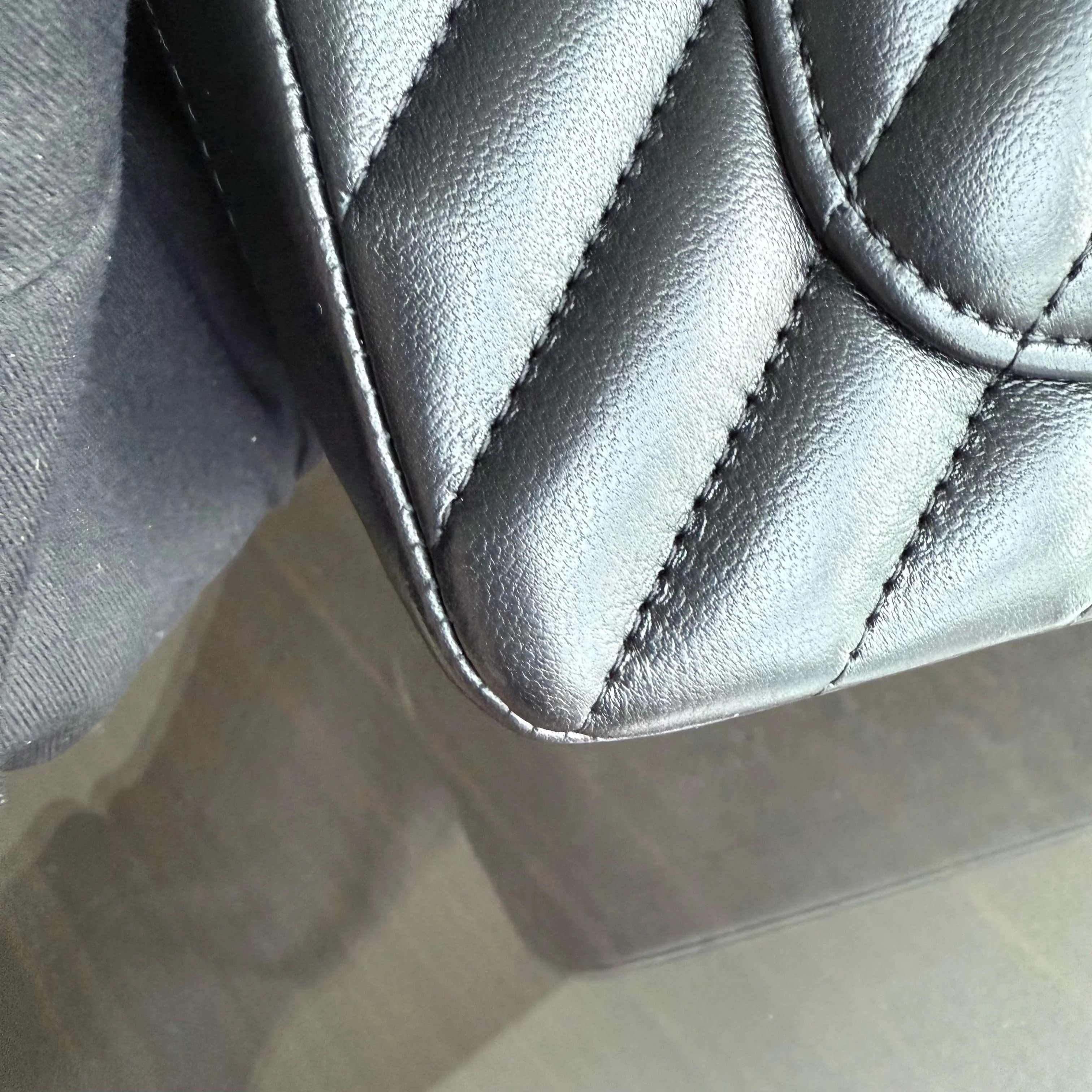 Chanel Classic Flap Mini - Chevron Lambskin Black Gold Hardware Series 26