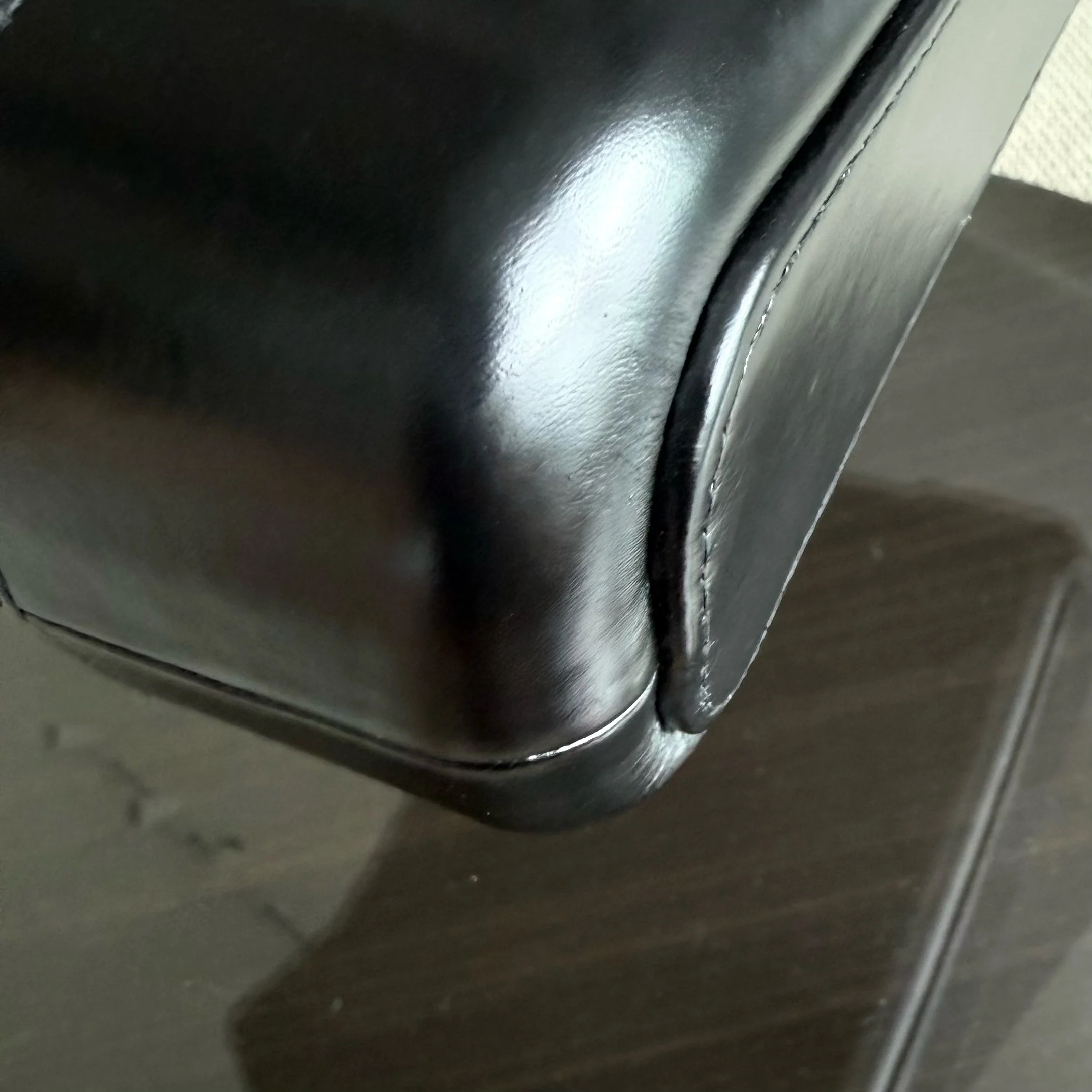 Chanel Gabrielle Small - Quilted Aged Calfskin Black All Black Hardware Series 29