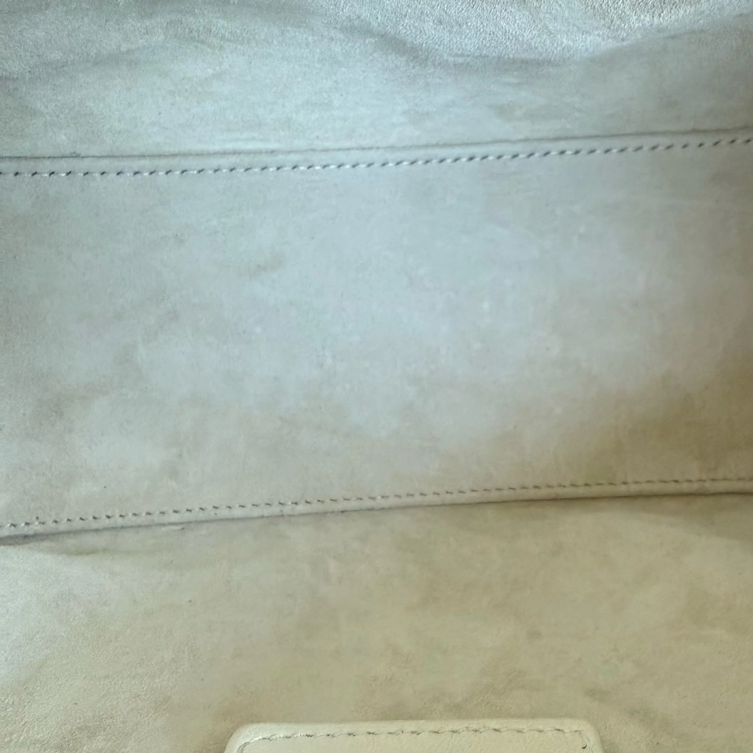 Dior Lady Medium - Cannage Calfskin Studded White Gold Hardware Zip Version