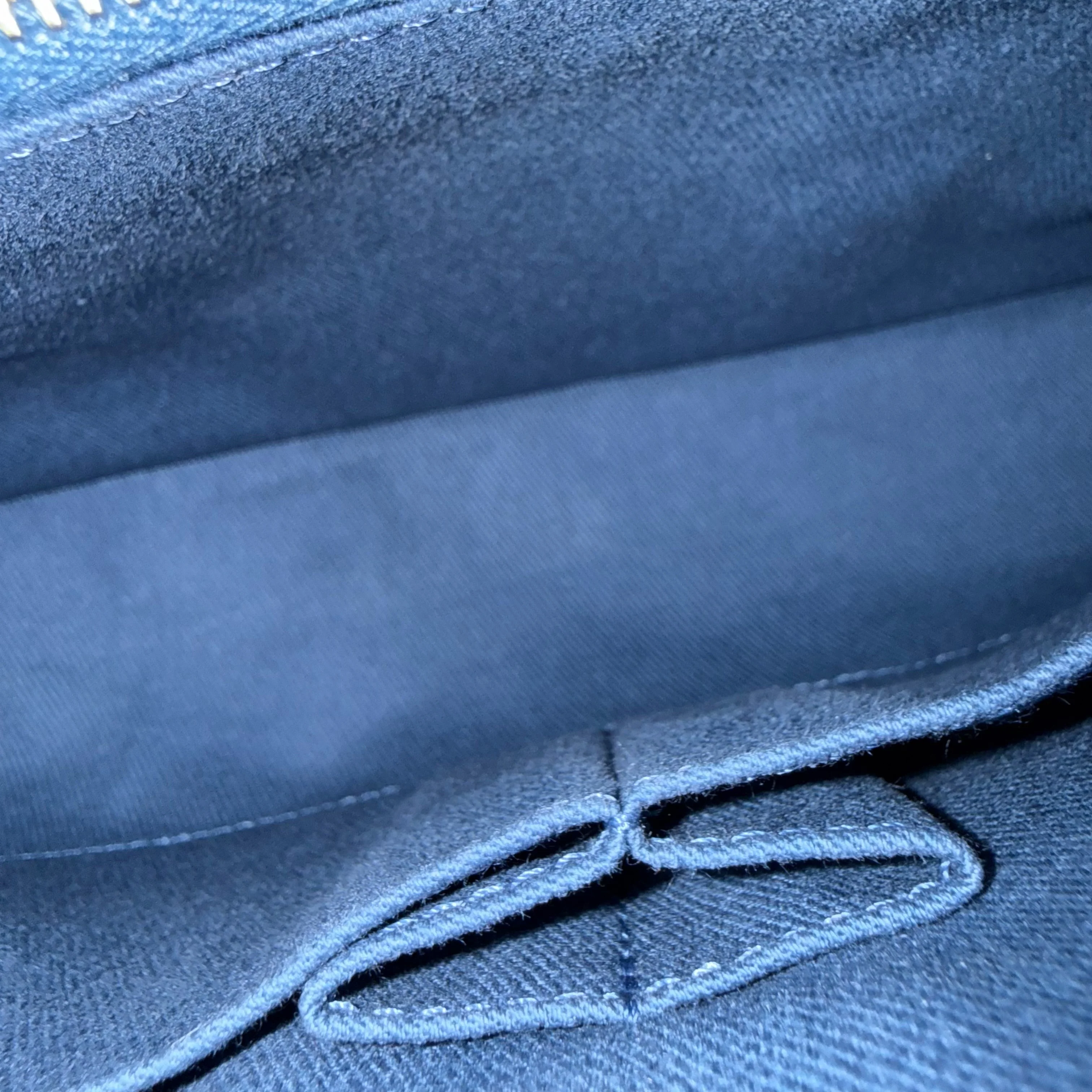 Chanel Coco Handle Medium - Caviar 29CM Quilted Blue Gold Hardware Series 24