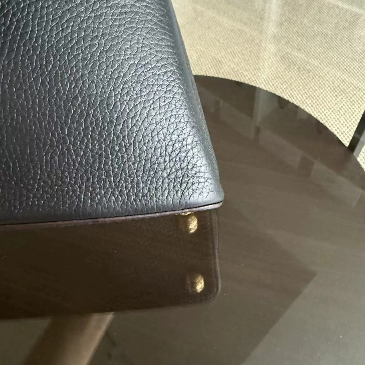 Louis Vuitton Capucines BB - Taurillon Grained Calfskin Noir Gold Hardware