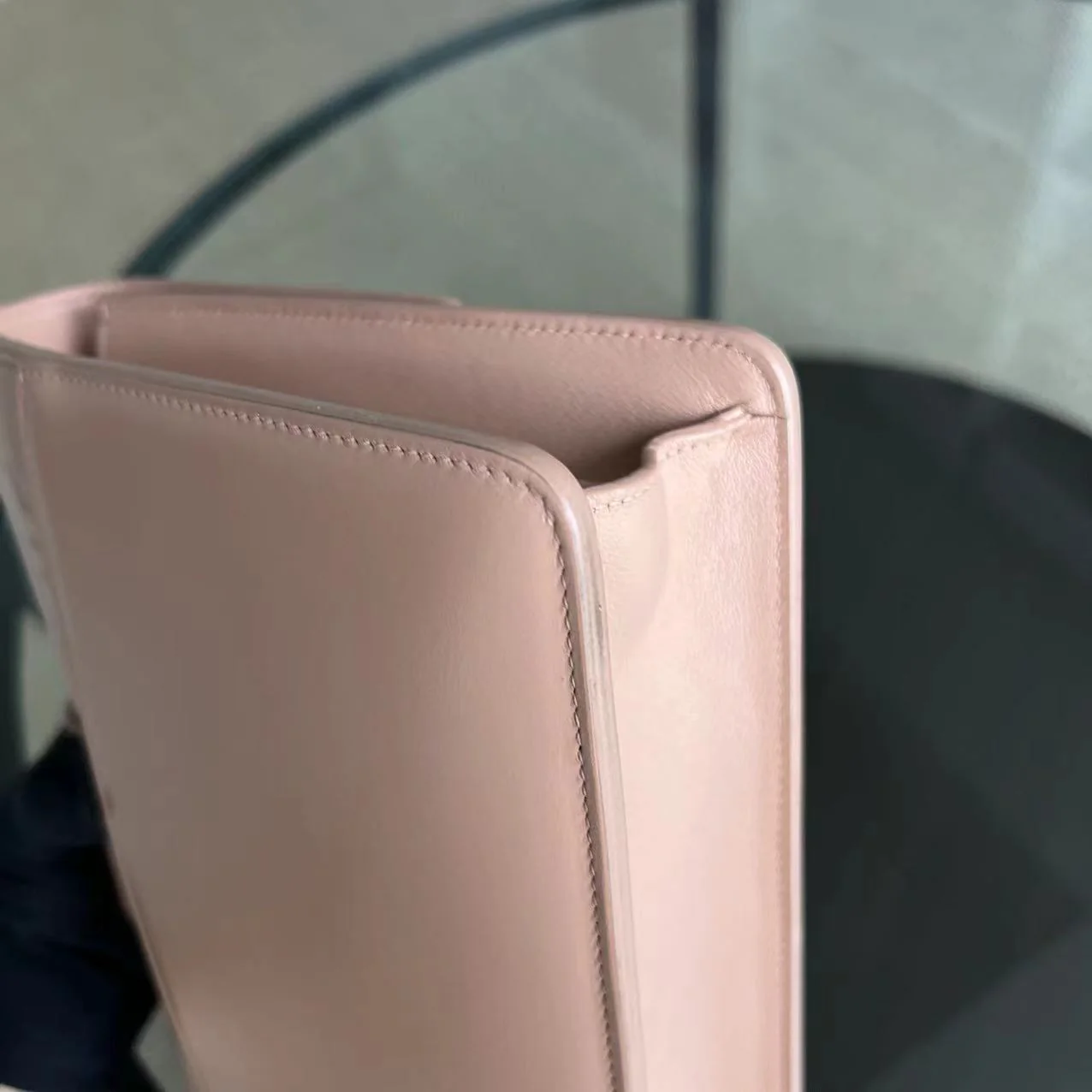 Dior 30 Montaigne Medium - Smooth Calfskin Nude Beige Golden Hardware