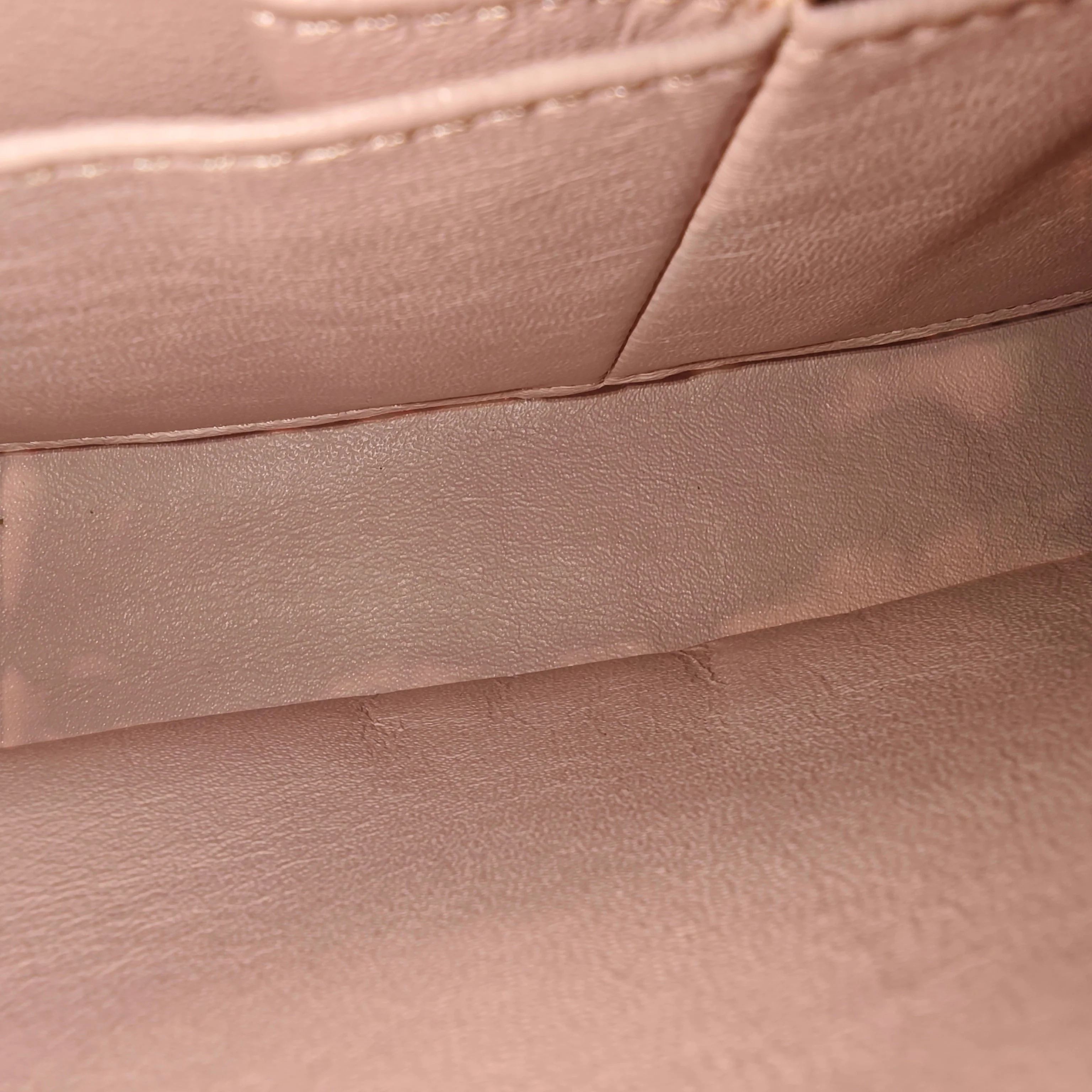 Chanel Classic Flap Medium - 25CM Quilted Lambskin Light Sakura Pink Silver Hardware Series 25