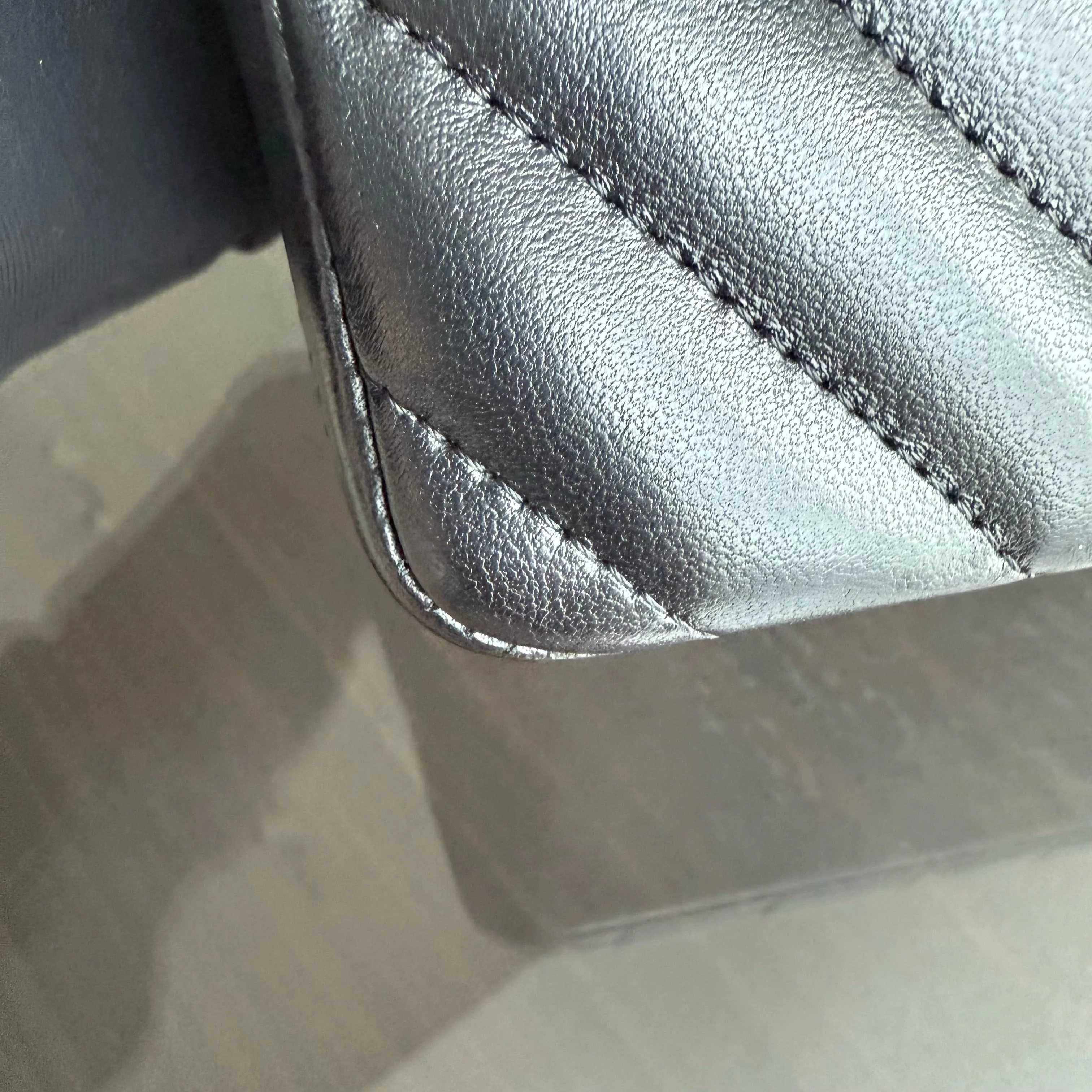 Chanel Classic Flap Mini - Chevron Lambskin Black Gold Hardware Series 26