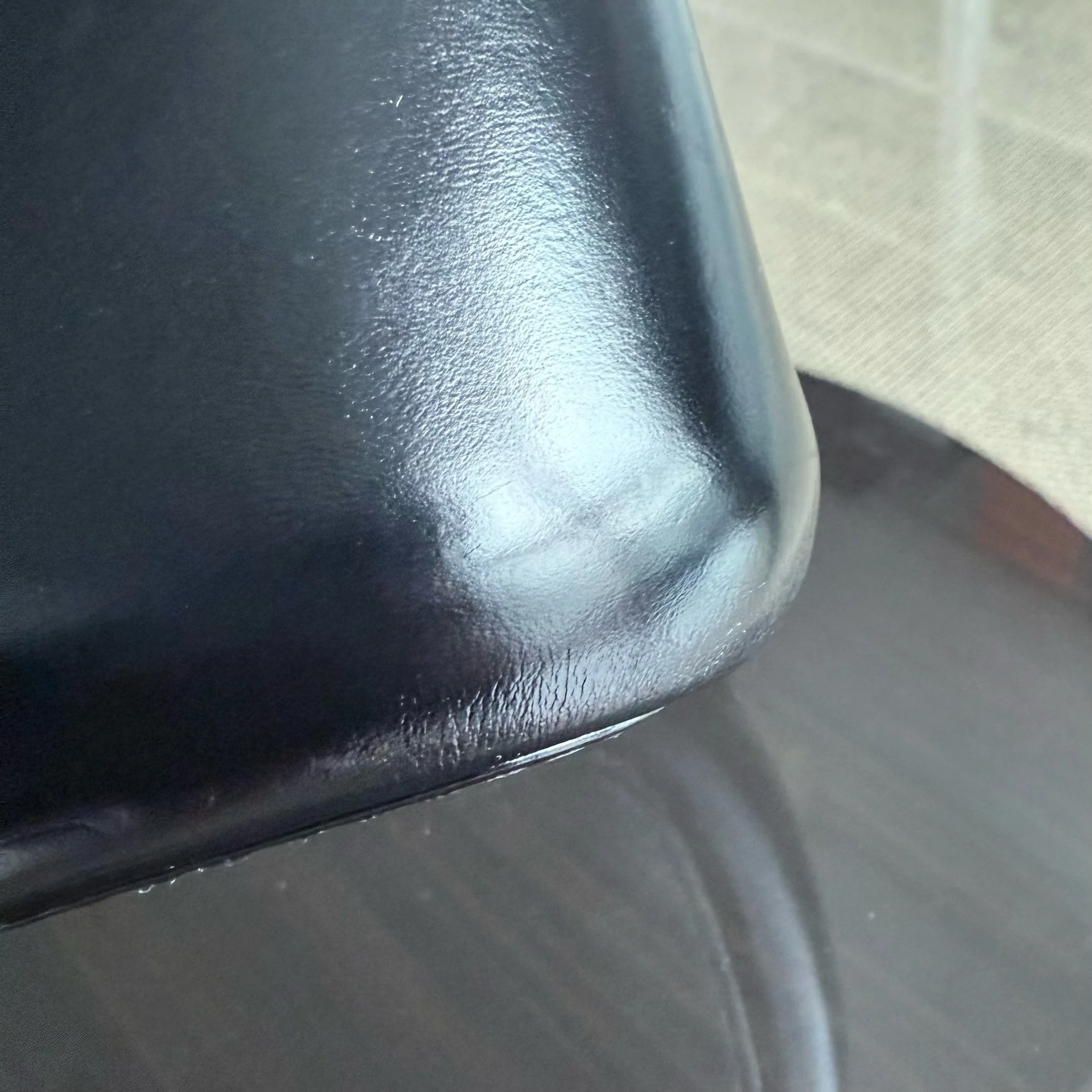 Chanel Gabrielle Medium - Quilted Aged Calfskin Black Two-tone Gold Hardware Series 23