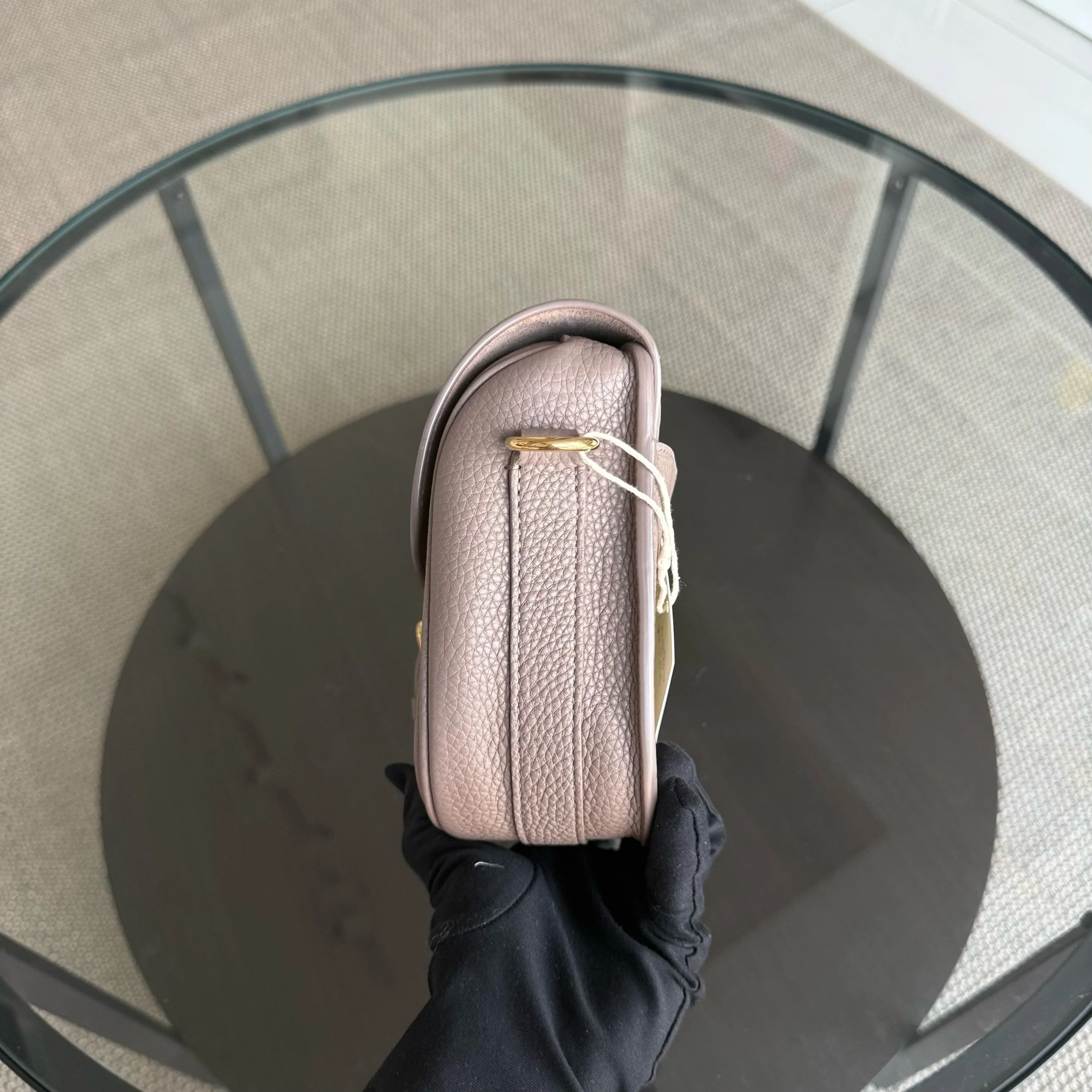 Dior Bobby Medium - Caviar Brown Gold Hardware