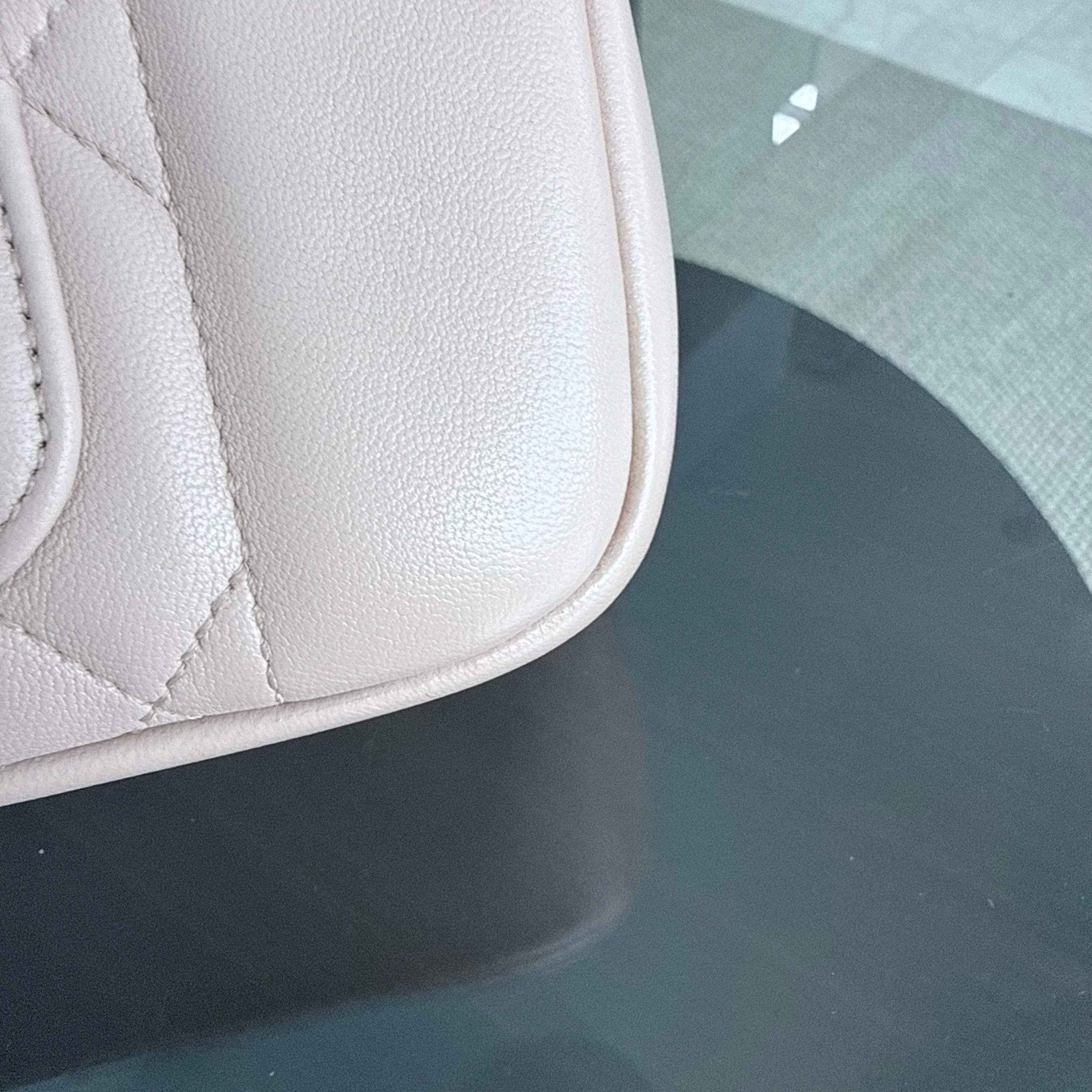 Chanel Diana Reissue - Quilted Lambskin 28CM Light Pink Gold Hardware Series 20