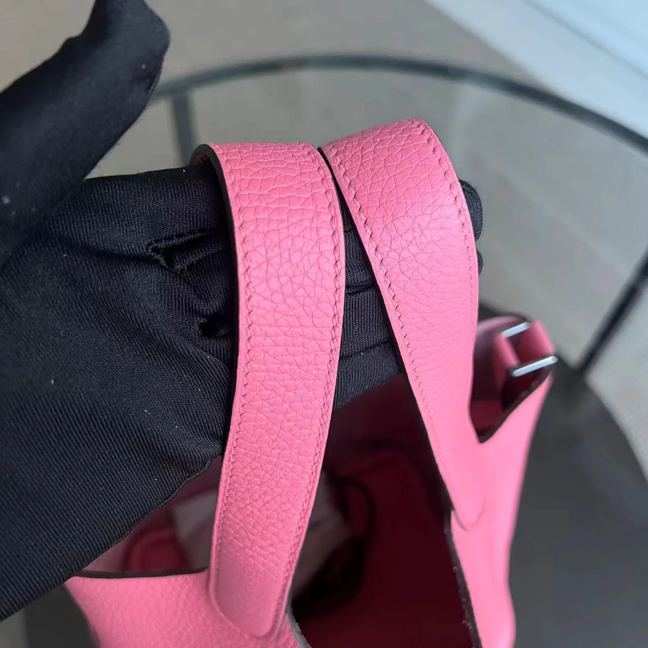 Hermes Picotin 18 - A Stamp Mauve Sylvestre Clemence Pink Silver Hardware