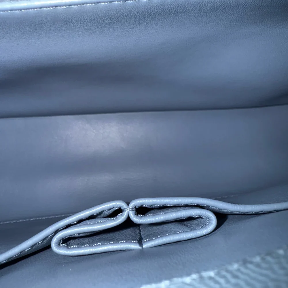 Chanel Coco Handle Medium - Caviar 29CM Quilted Sky Blue Gold Hardware Series 27