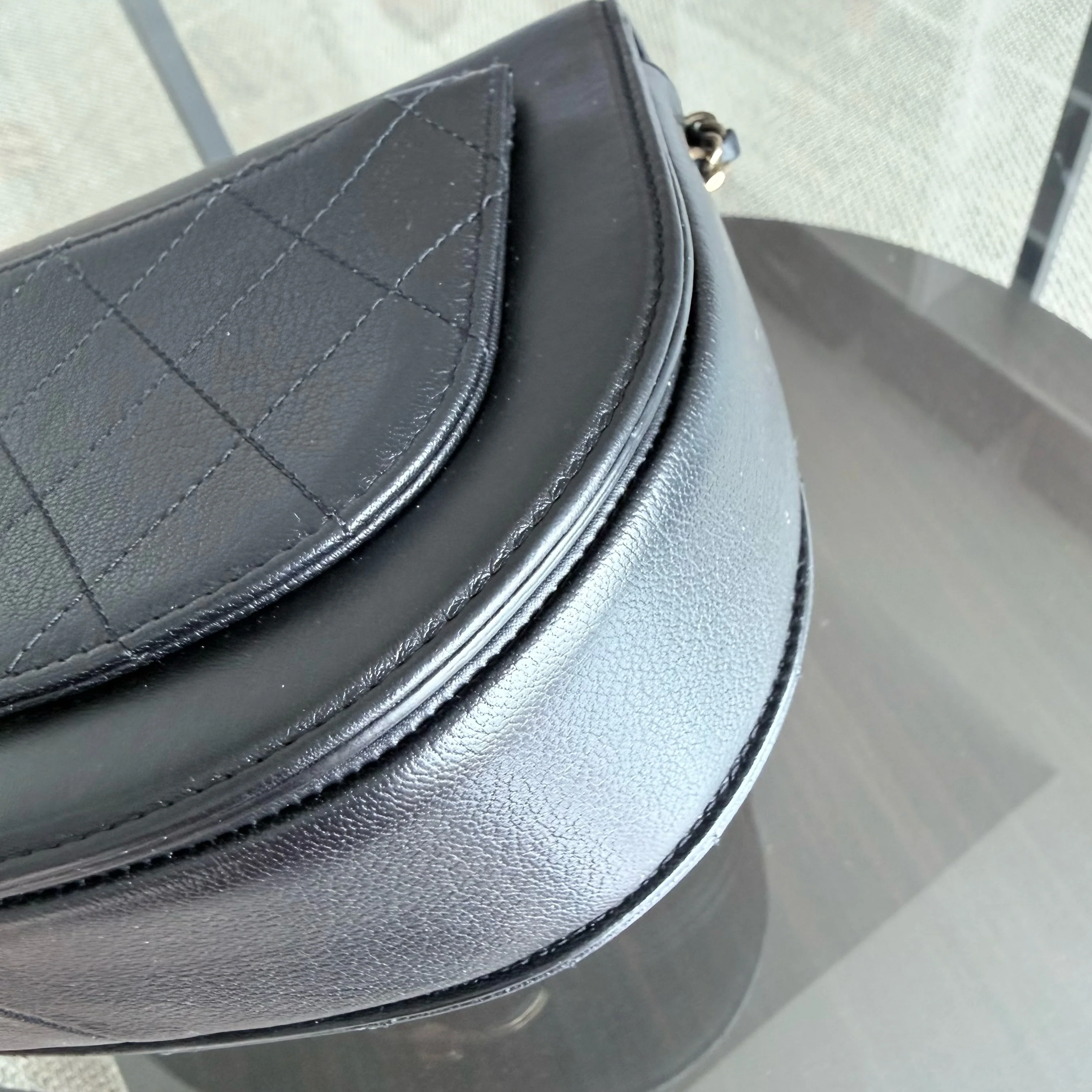 Chanel Coco Curve Cuba - Quilted Calfskin Black Gold Hardware Series 23