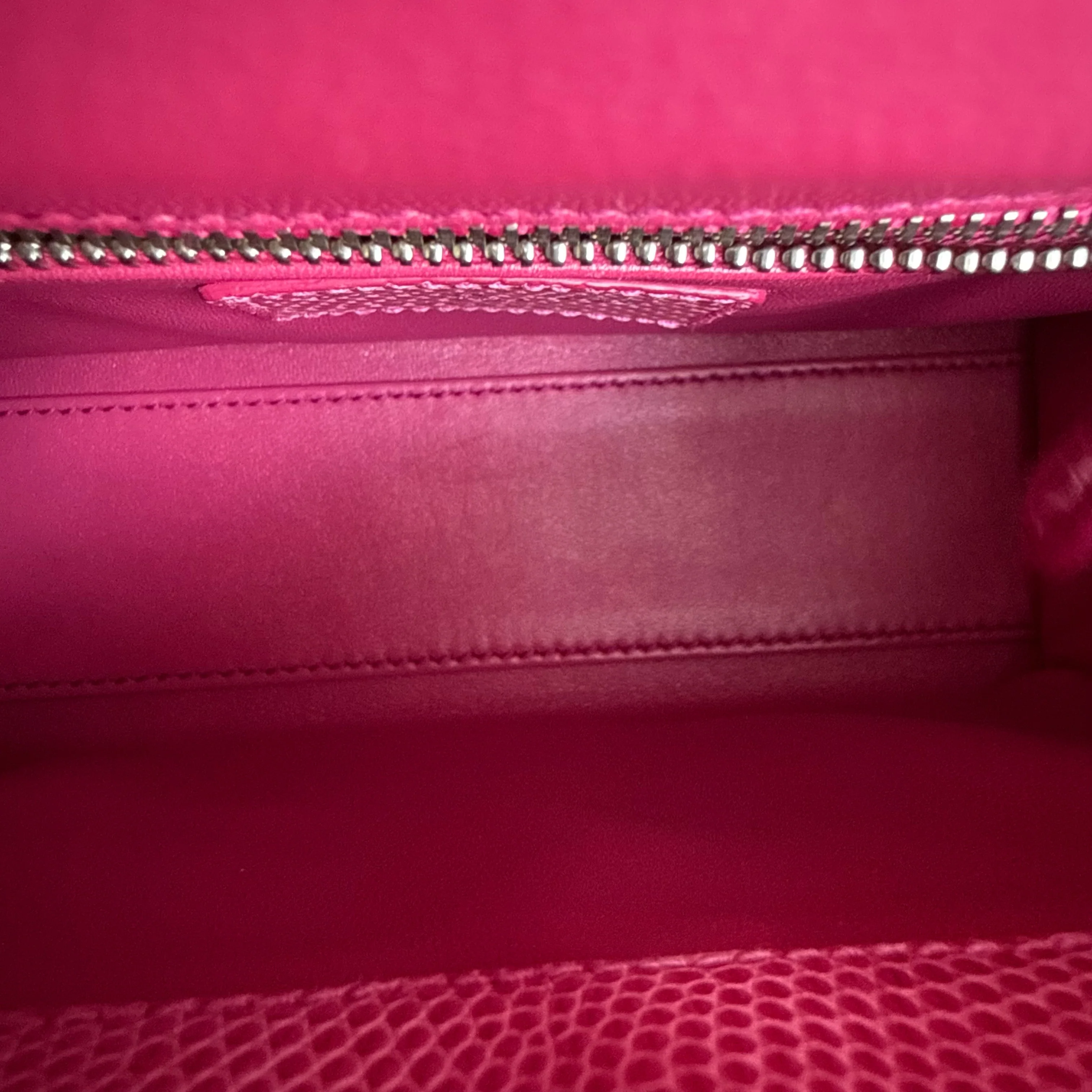 Dior Lady Mini - Exotic Lizard Limited Edition Swarovski Crystal Silver Hardware