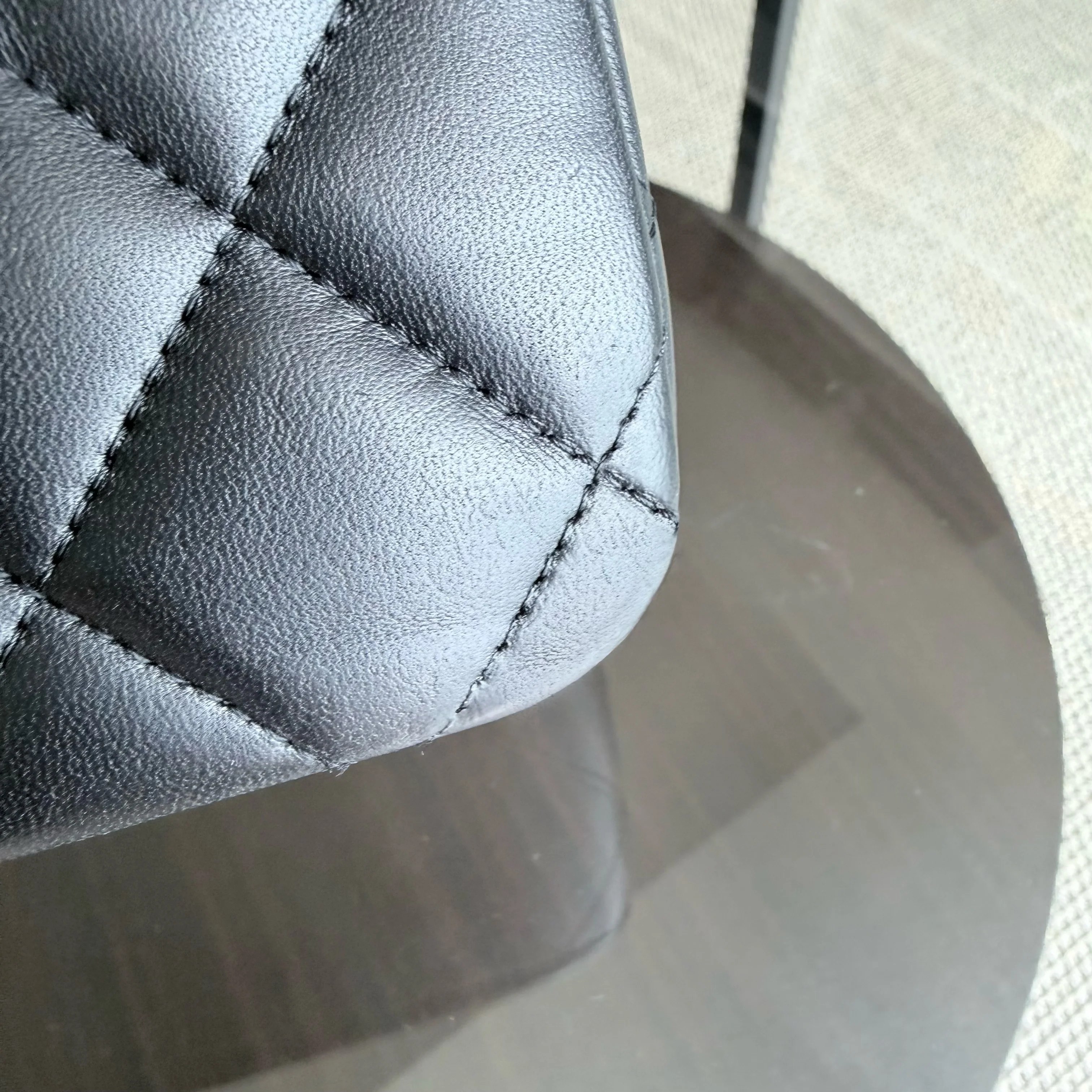 Chanel Classic Flap Jumbo - 30CM Single Flap Quilted Lambskin Black Gold Hardware