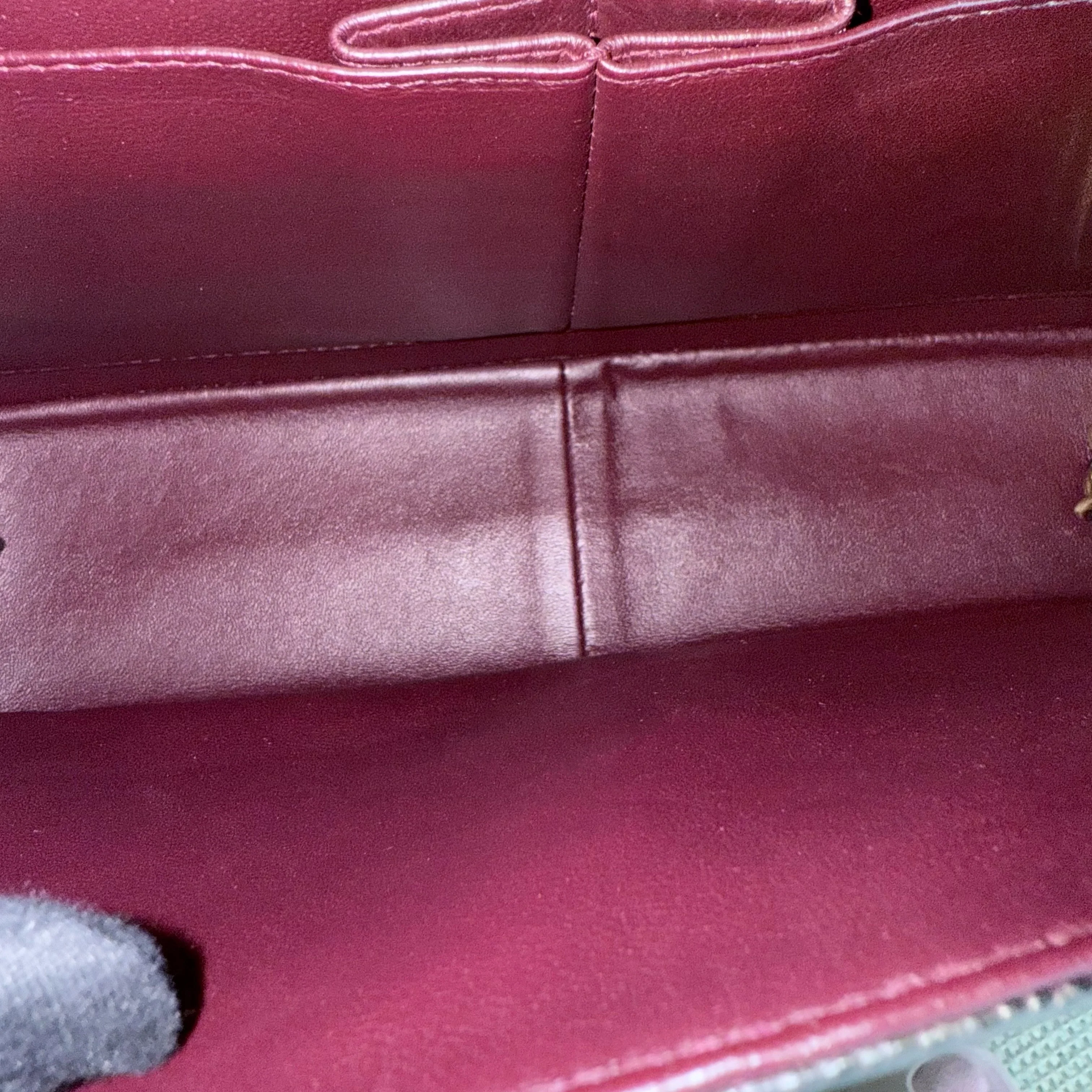 Chanel Classic Flap Jumbo - Caviar 30CM Double Flap Quilted Grained Calfskin Black Gold Hardware Series 16