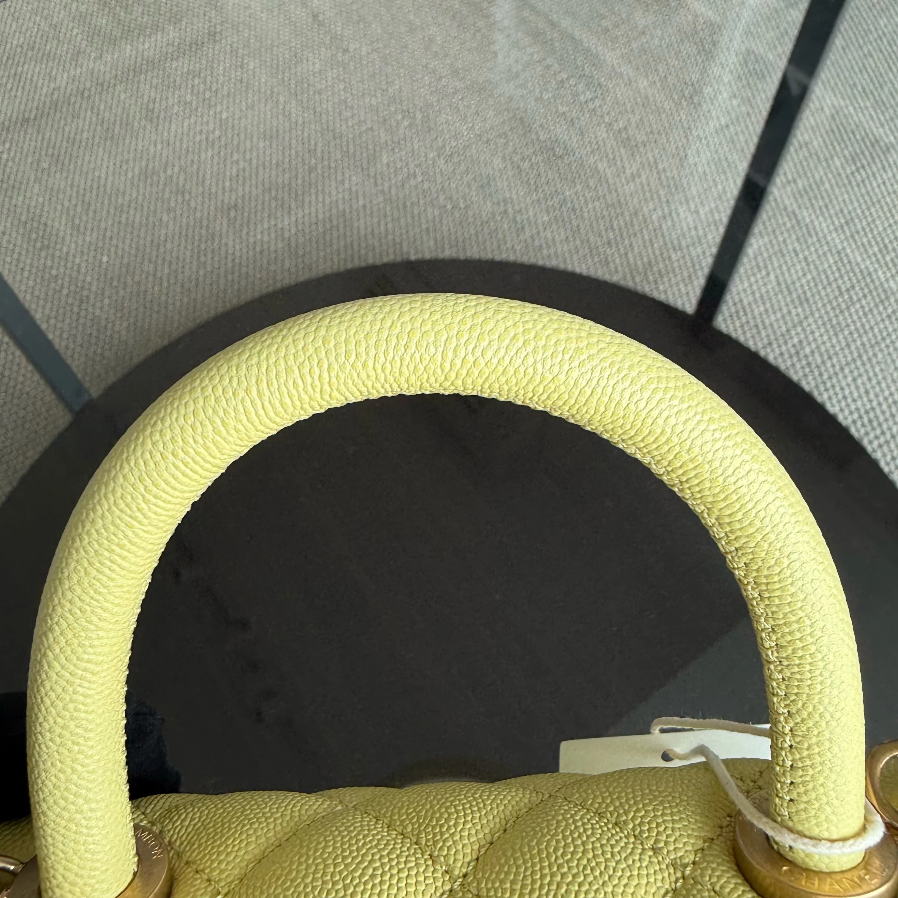 Chanel Coco Handle Small - Caviar Quilted Yellow Gold Hardware Series 24