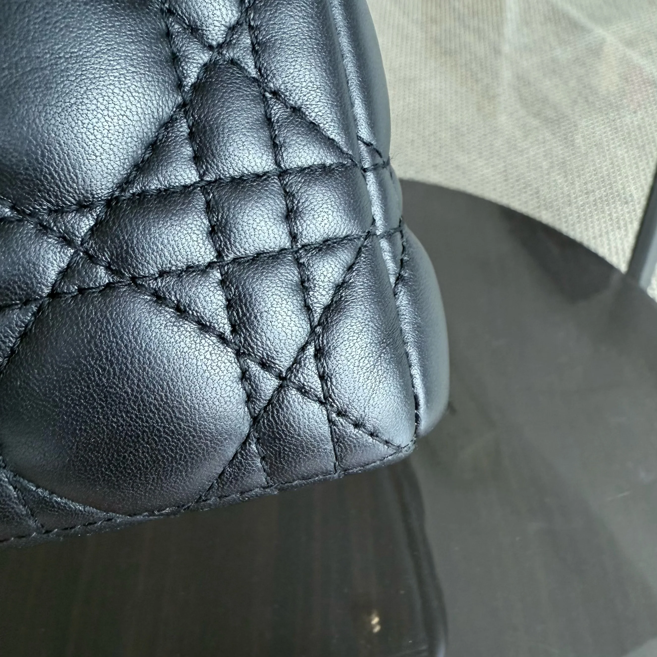 Dior Lady Medium - Canange Lambskin Black Gold Hardware