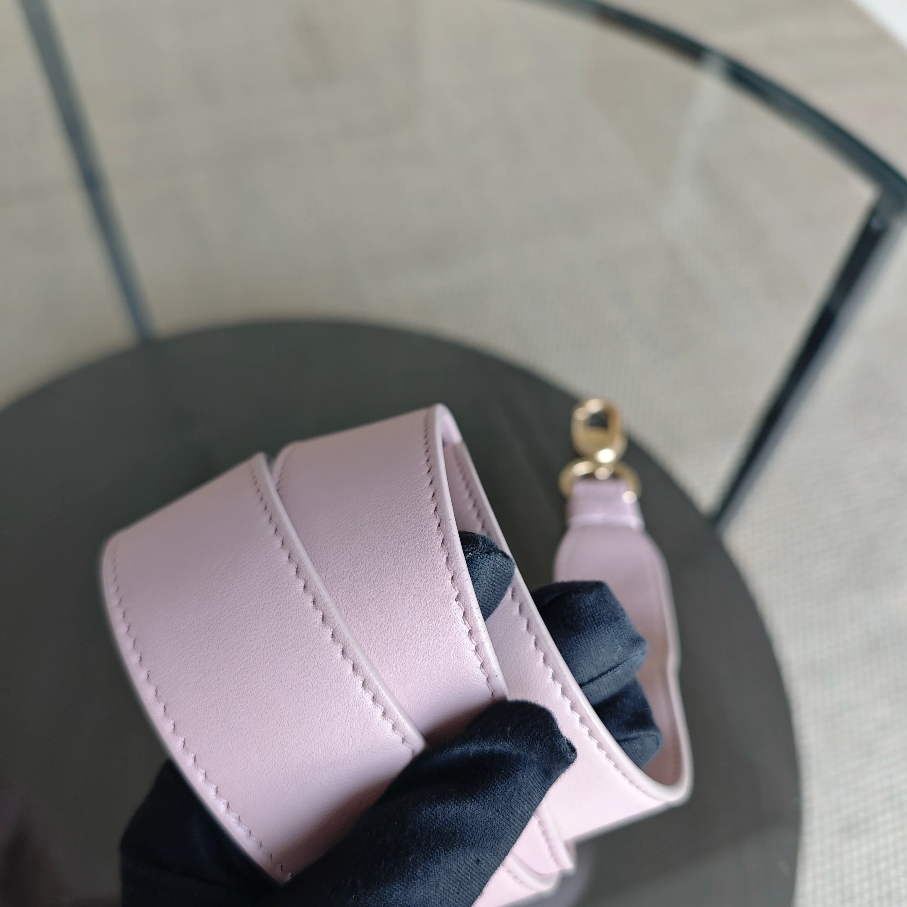 Dior Lady Small - Cannage Lambskin Pink Gold Hardware
