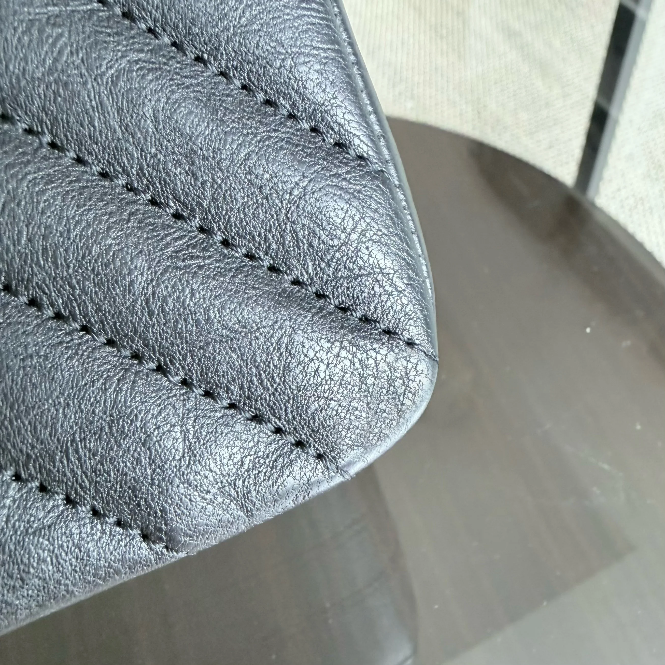 Chanel 2.55 Reissue 225 - 24CM Caviar Grained Calfskin Quilted Black Chevron Gold Hardware Series 27