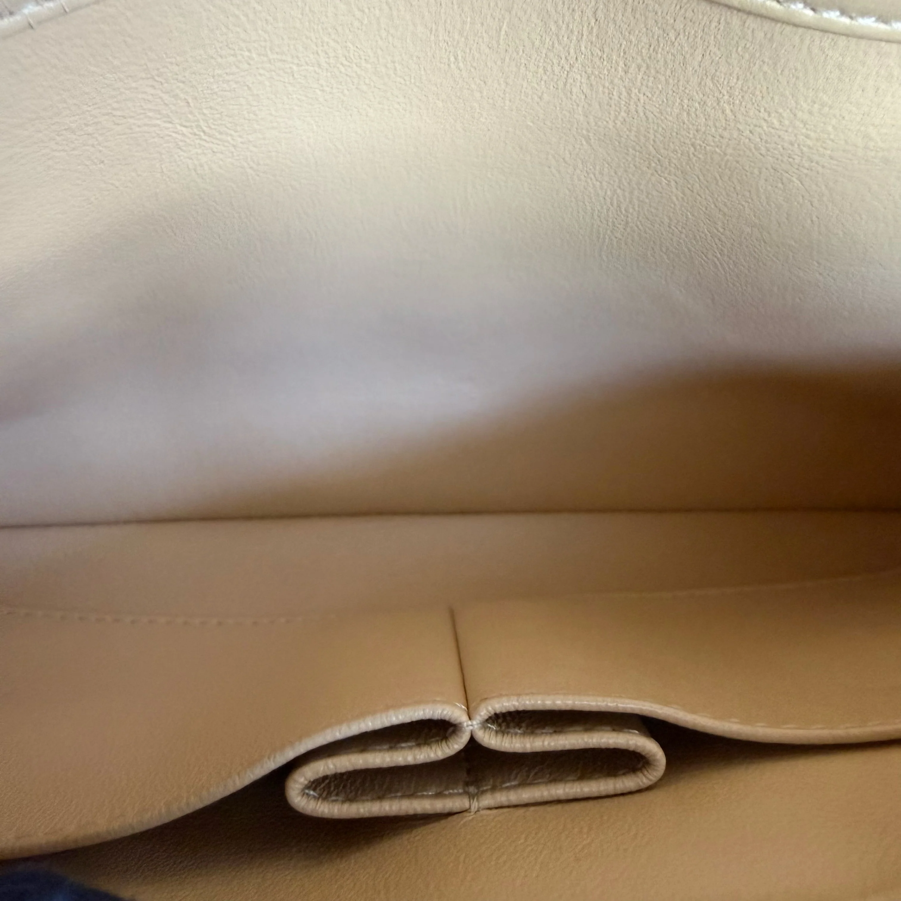 Chanel Trendy CC 30CM - Quilted Lambskin Beige Gold Hardware Series 26