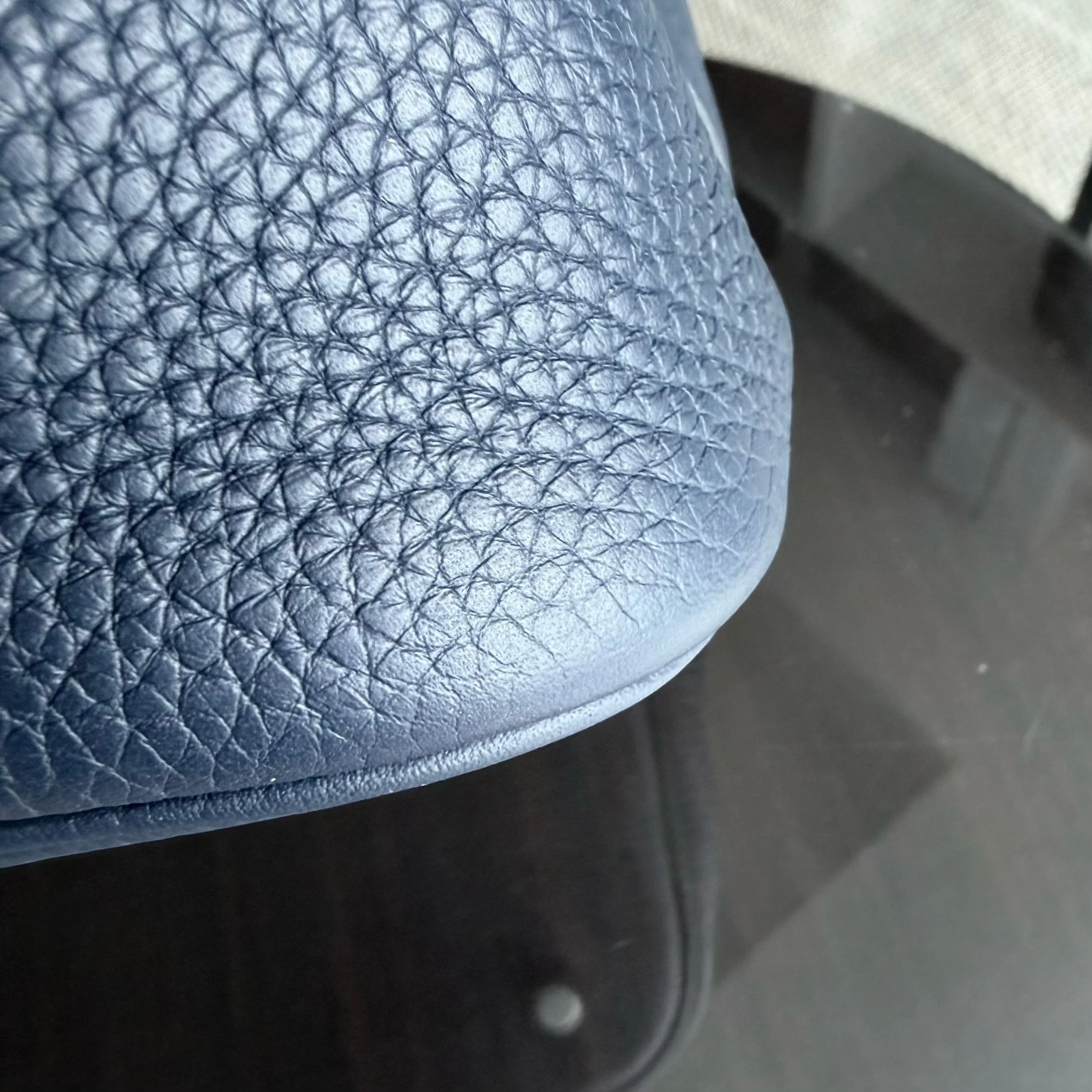 Hermes Picotin 22 - Midnight Blue Clemence Leather Silver Hardware Stamp X