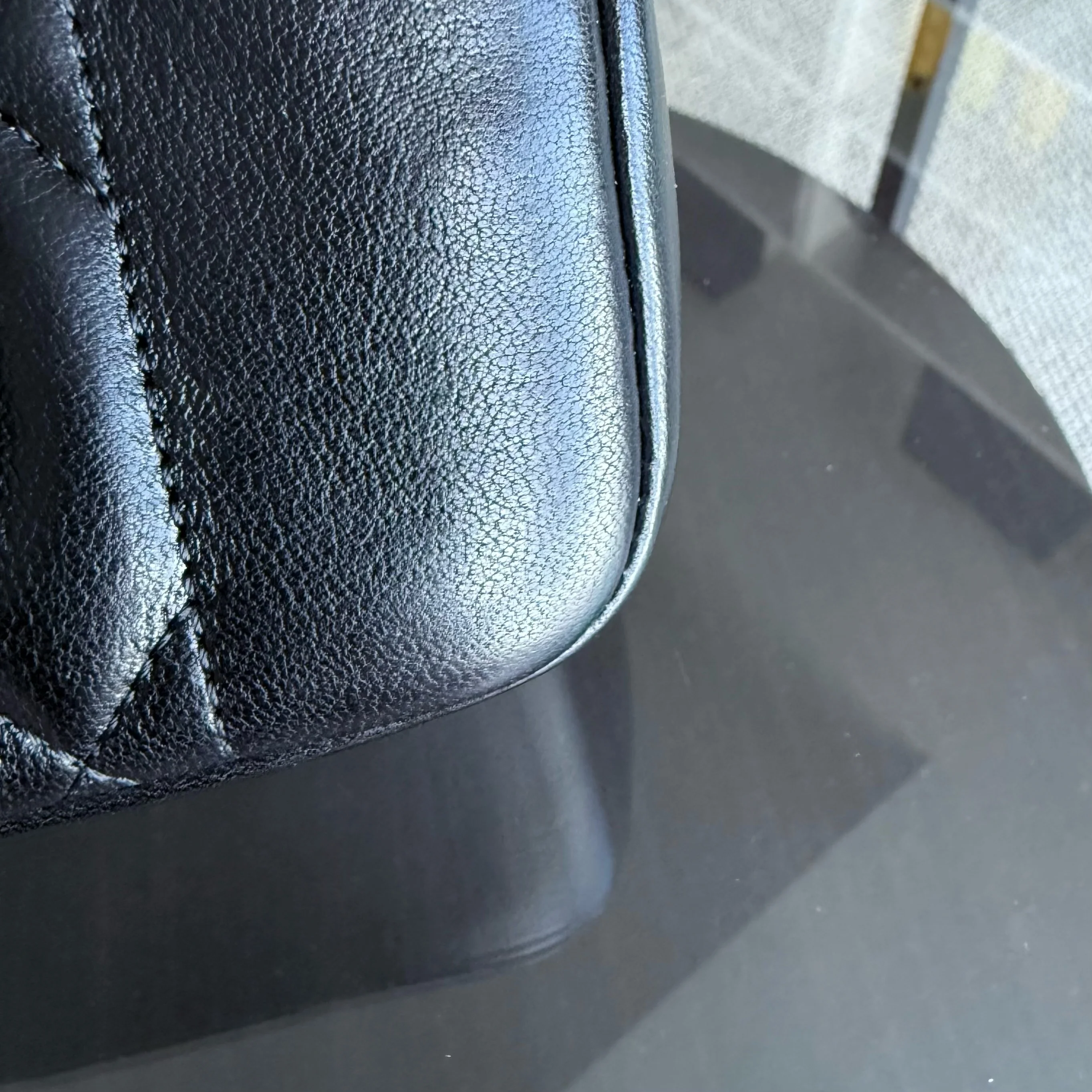 Chanel Diana Reissue - Quilted Lambskin 28CM Black Gold Hardware Series 20