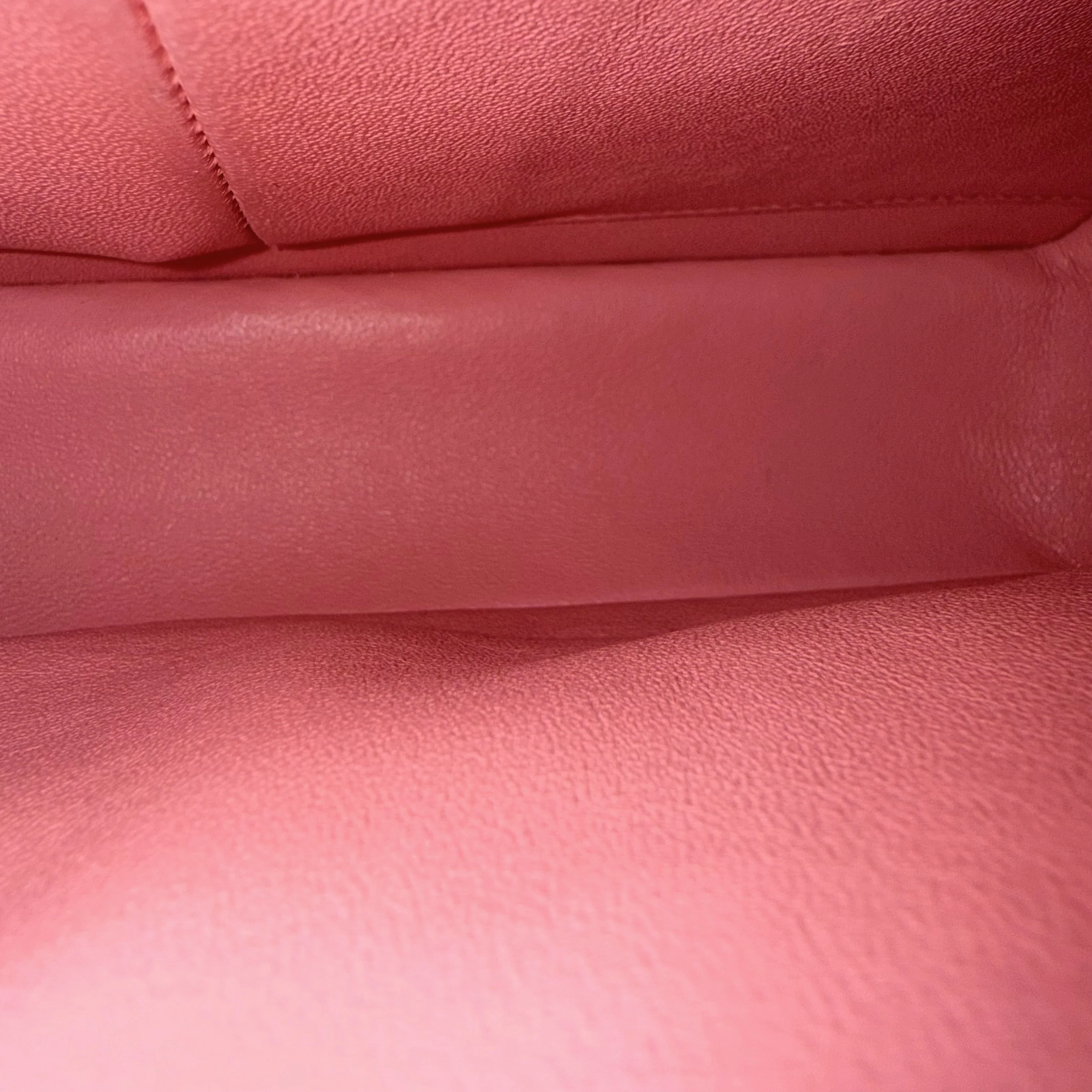 Chanel Classic Flap Small - Caviar 23CM Chevron Light Pink Gold Hardware Series 28