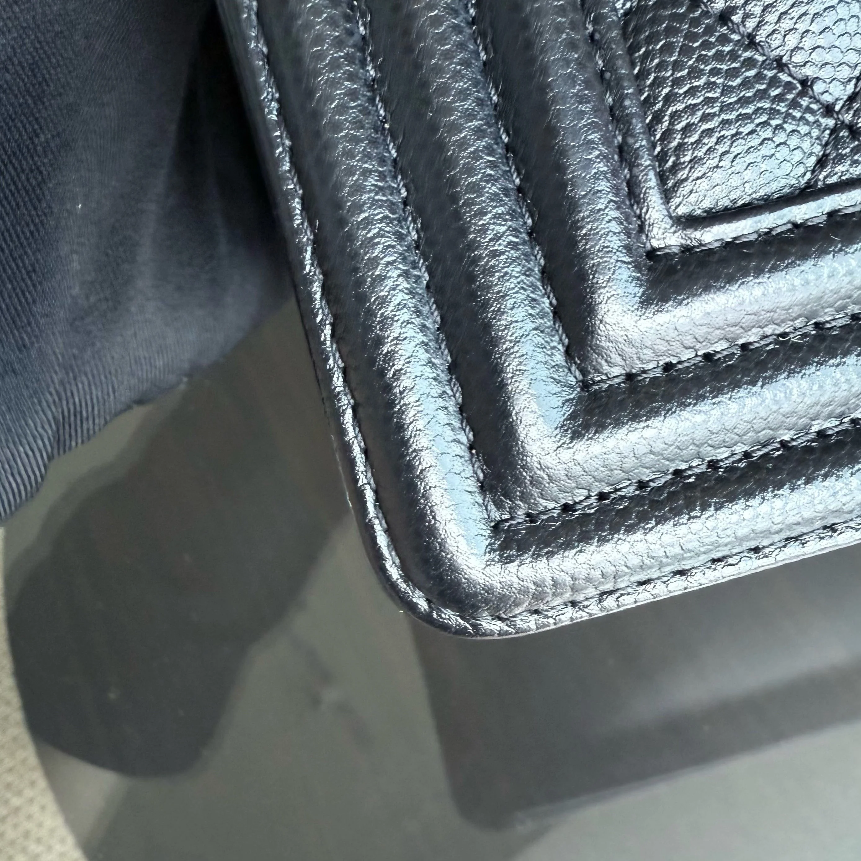 Chanel Boy Small - Caviar Quilted Grained Calfskin Black Ruthenium Silver Hardware