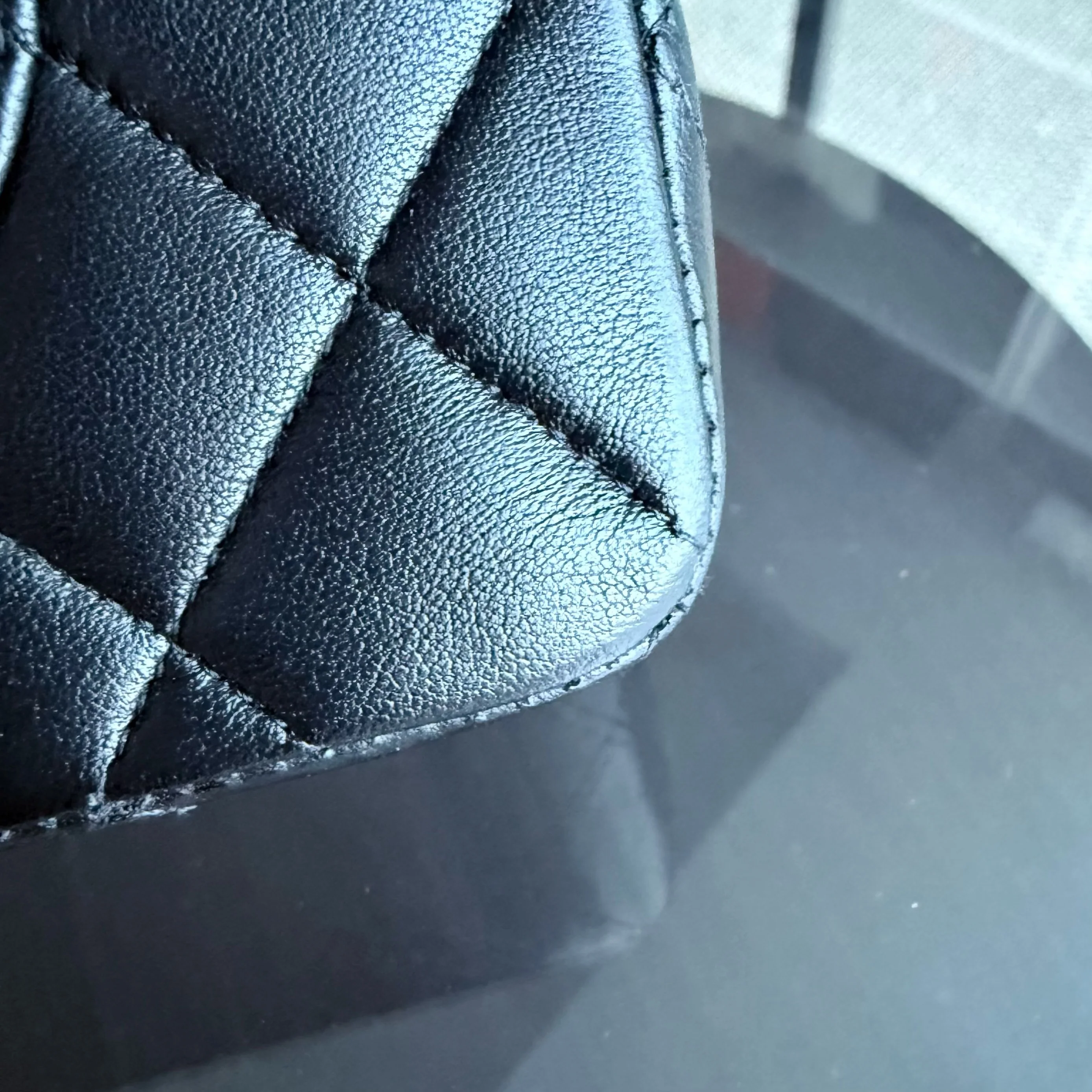 Chanel Classic Flap Small - Quilted Lambskin 23CM Black Gold Hardware Series 13