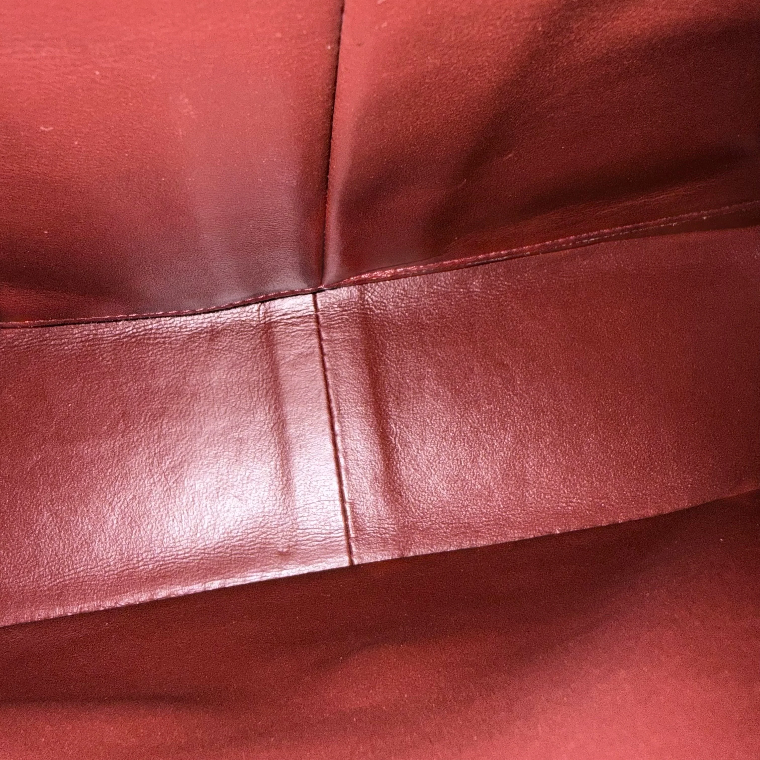 Chanel Classic Flap Jumbo - Caviar 30CM Double Flap Quilted Burgundy Silver Hardware