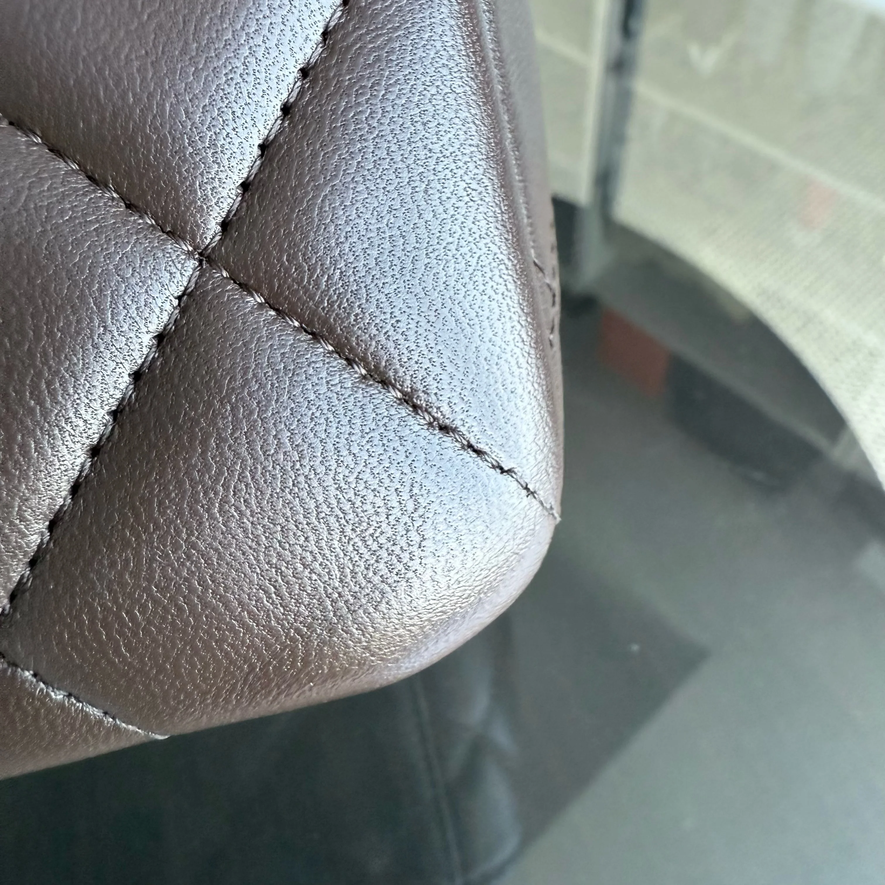 Chanel Classic Flap Maxi - Quilted Lambskin Single Flap Brown Gold Hardware Series 14