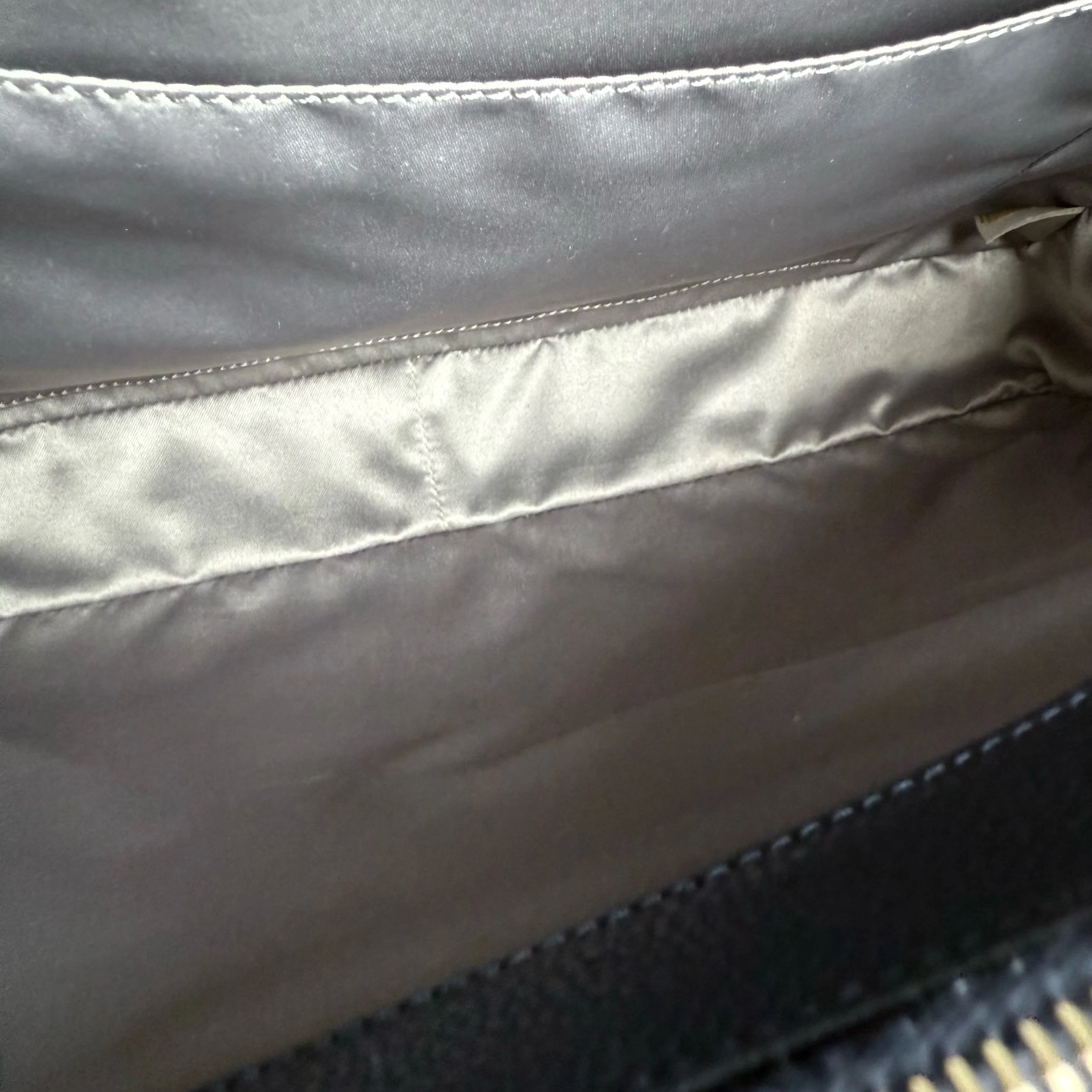 Chanel GST Grand Shopping Tote - Caviar Quilted Grained Calfskin Dark Navy Blue Gold Hardware Series 19