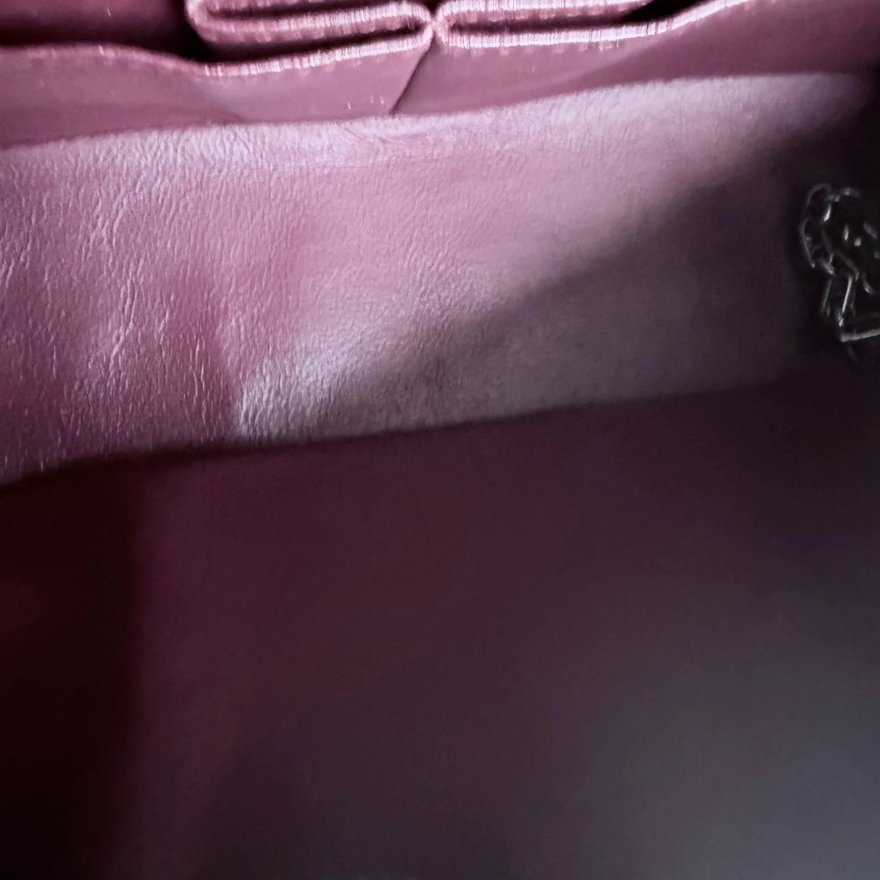 Chanel 2.55 Reissue 225 - 24CM Quilted Caviar Burgundy Brown Ruthenium Silver Hardware Series 16