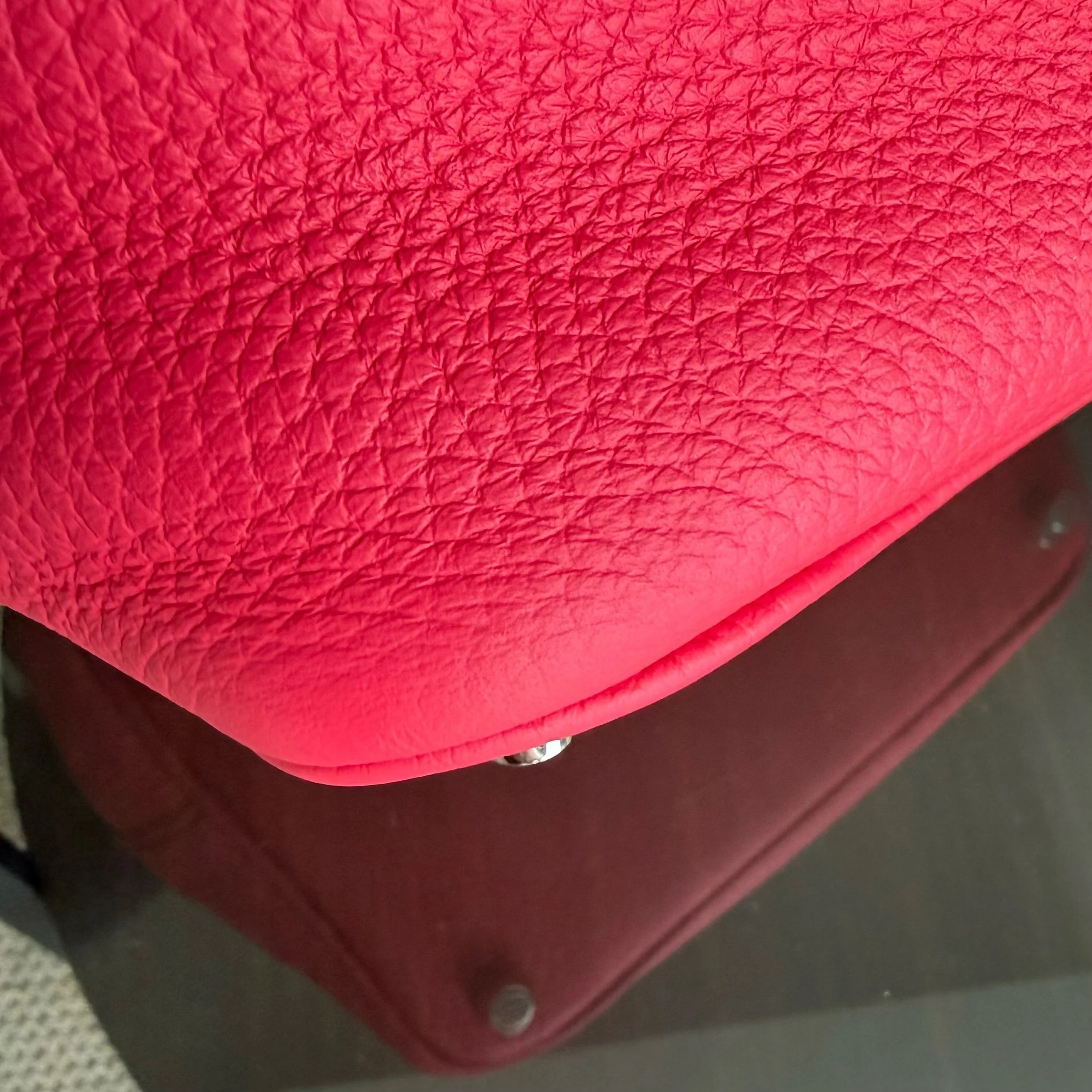 Hermes Picotin Lock 18 - TC Taurillion Clemence Pink Palladium Hardware Stamp A