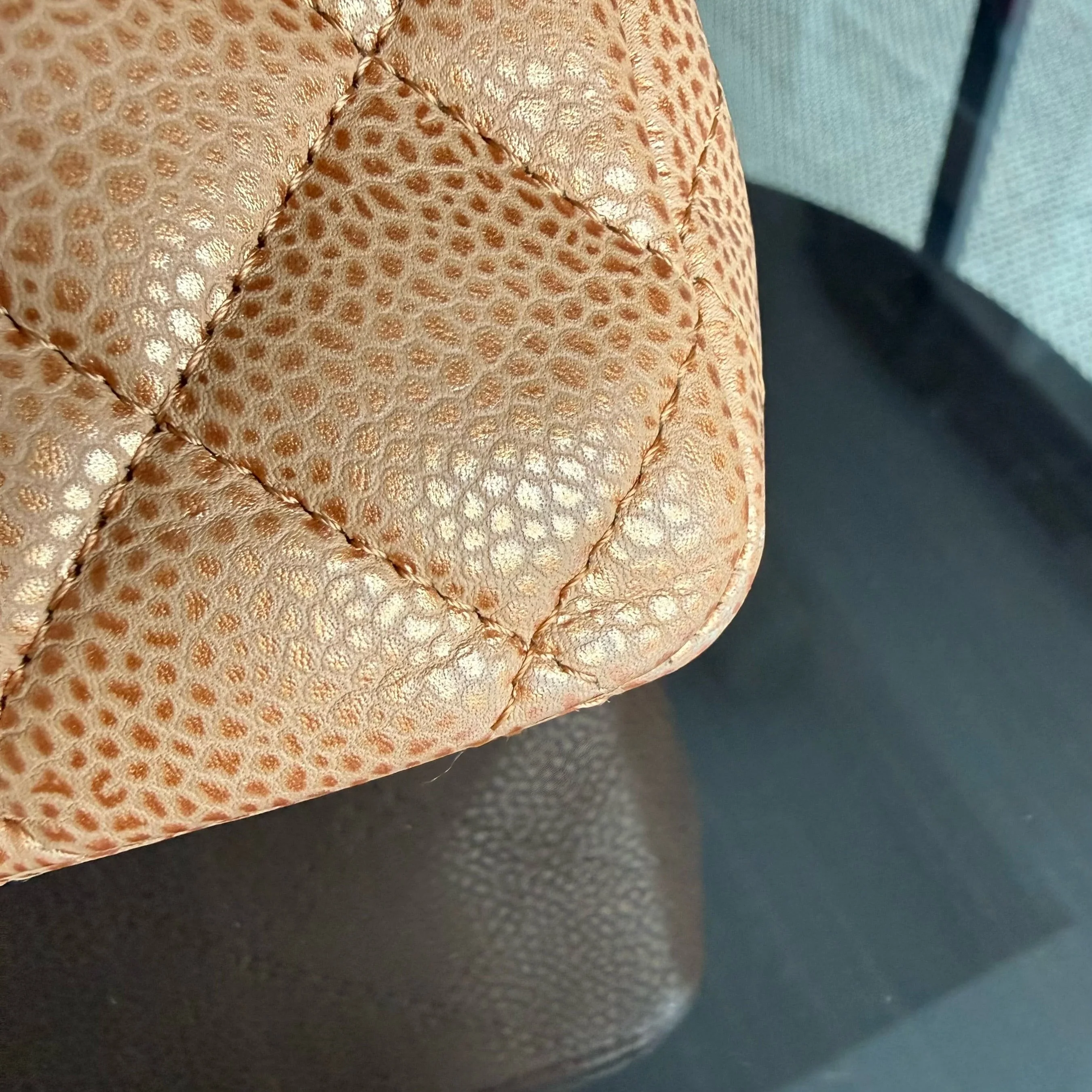 Chanel Classic Flap Medium - 25CM Quilted Caviar Gold Silver Hardware Series 14