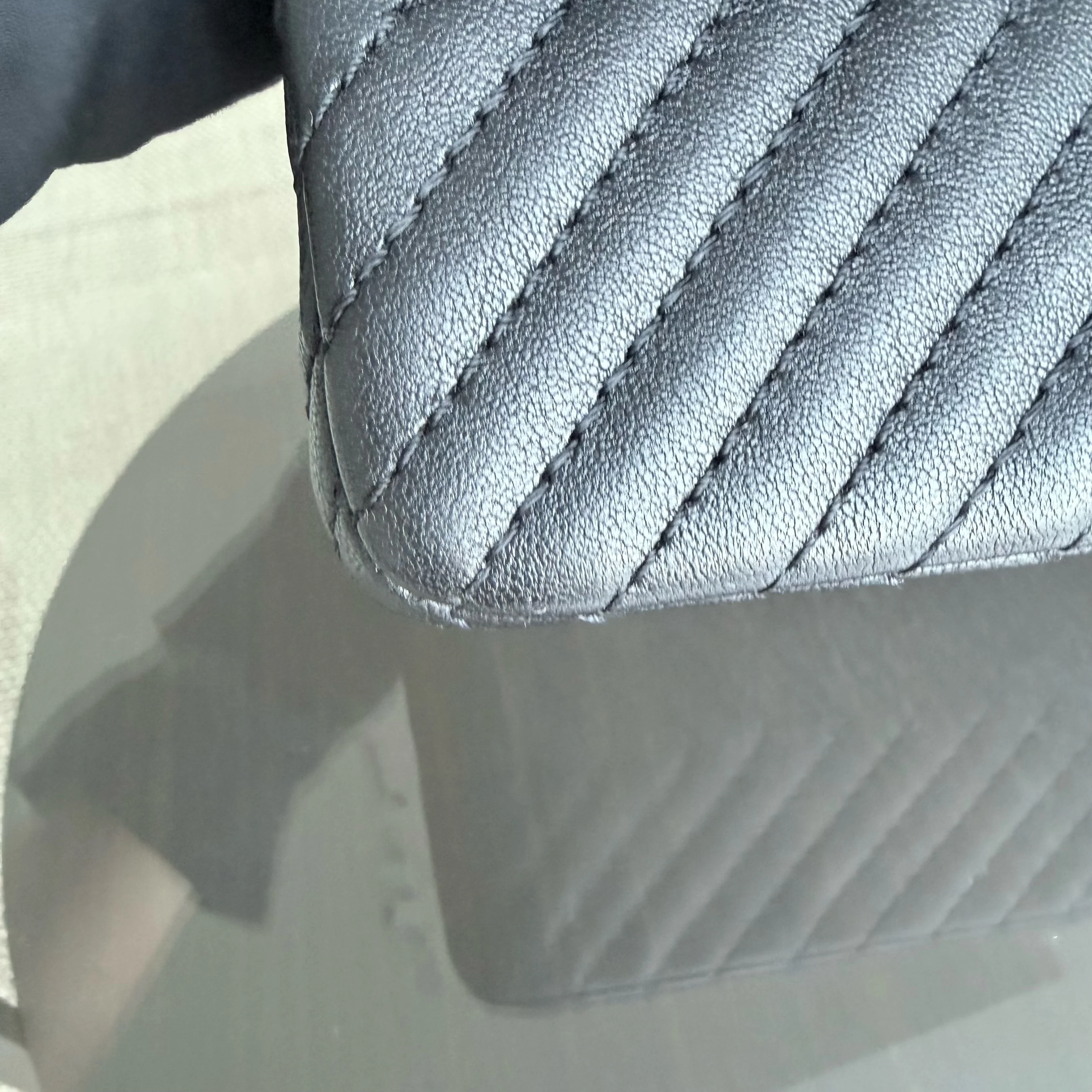 Chanel 2.55 Reissue 226 - 28CM Chevron Aged Calfskin Black Gold Hardware Series 23