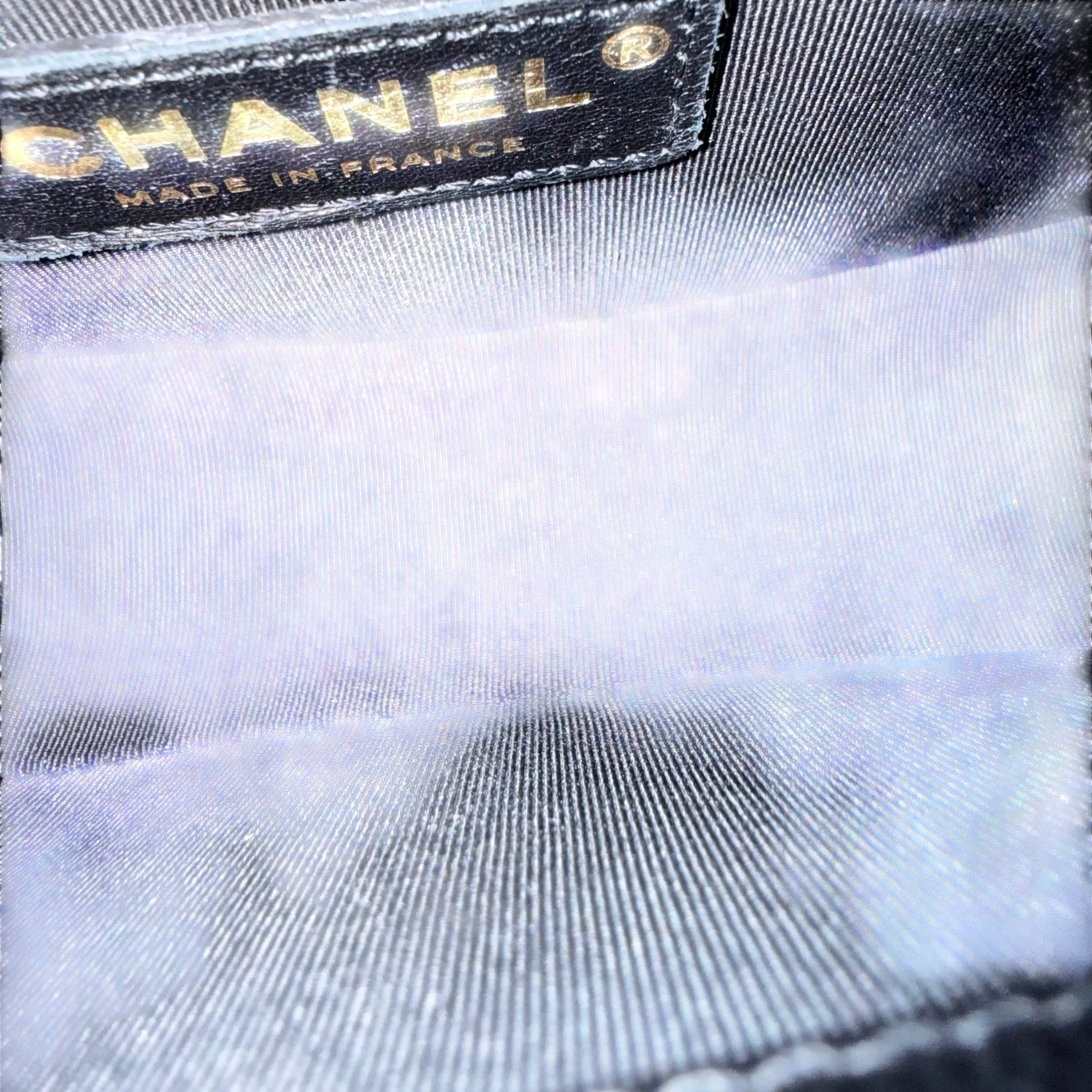 Chanel Boy Small - Caviar 20CM Quilted Black Gold Hardware Series 27