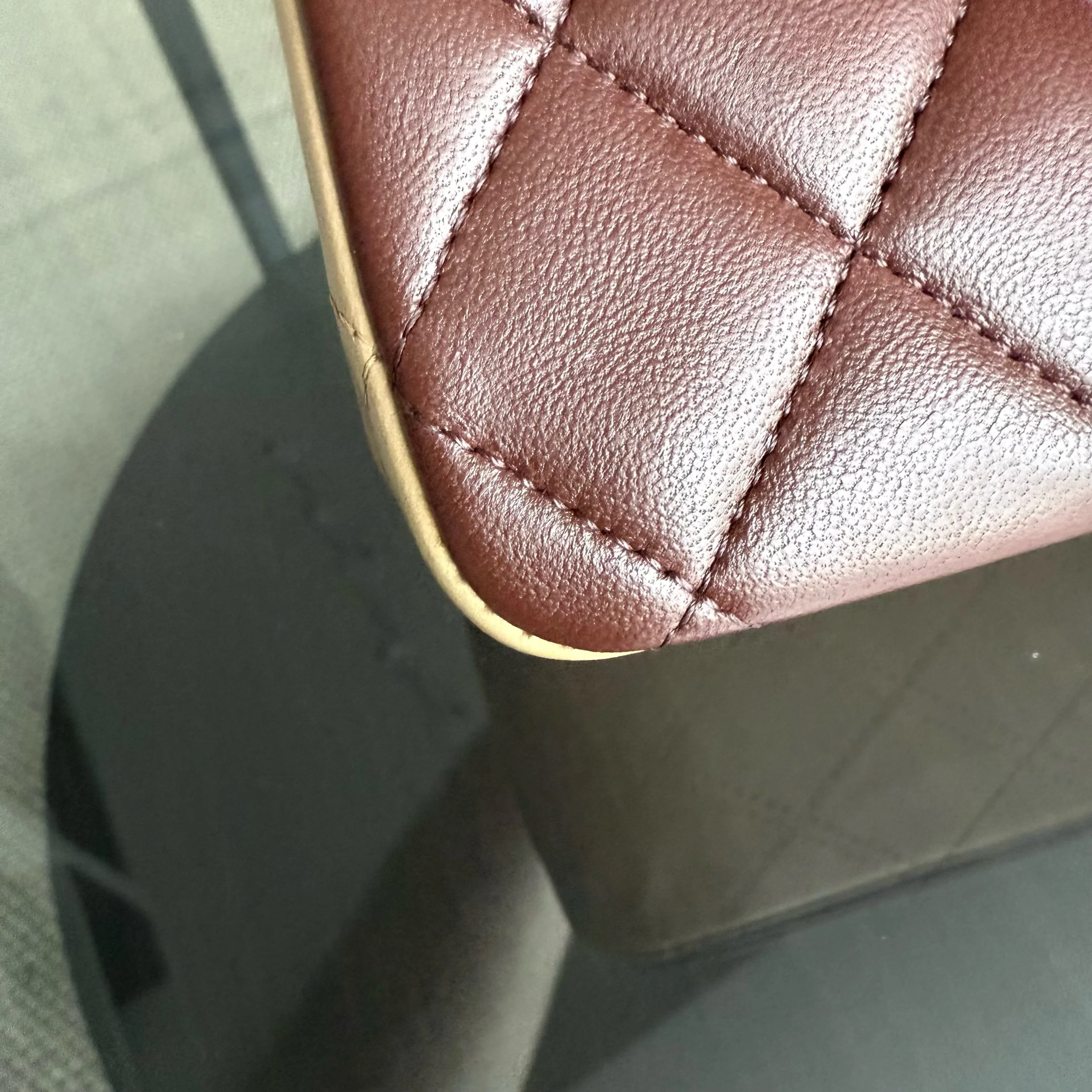 Chanel Classic Flap Medium - 25CM Quilted Lambskin Tri-Colo Gold Hardware Series 18