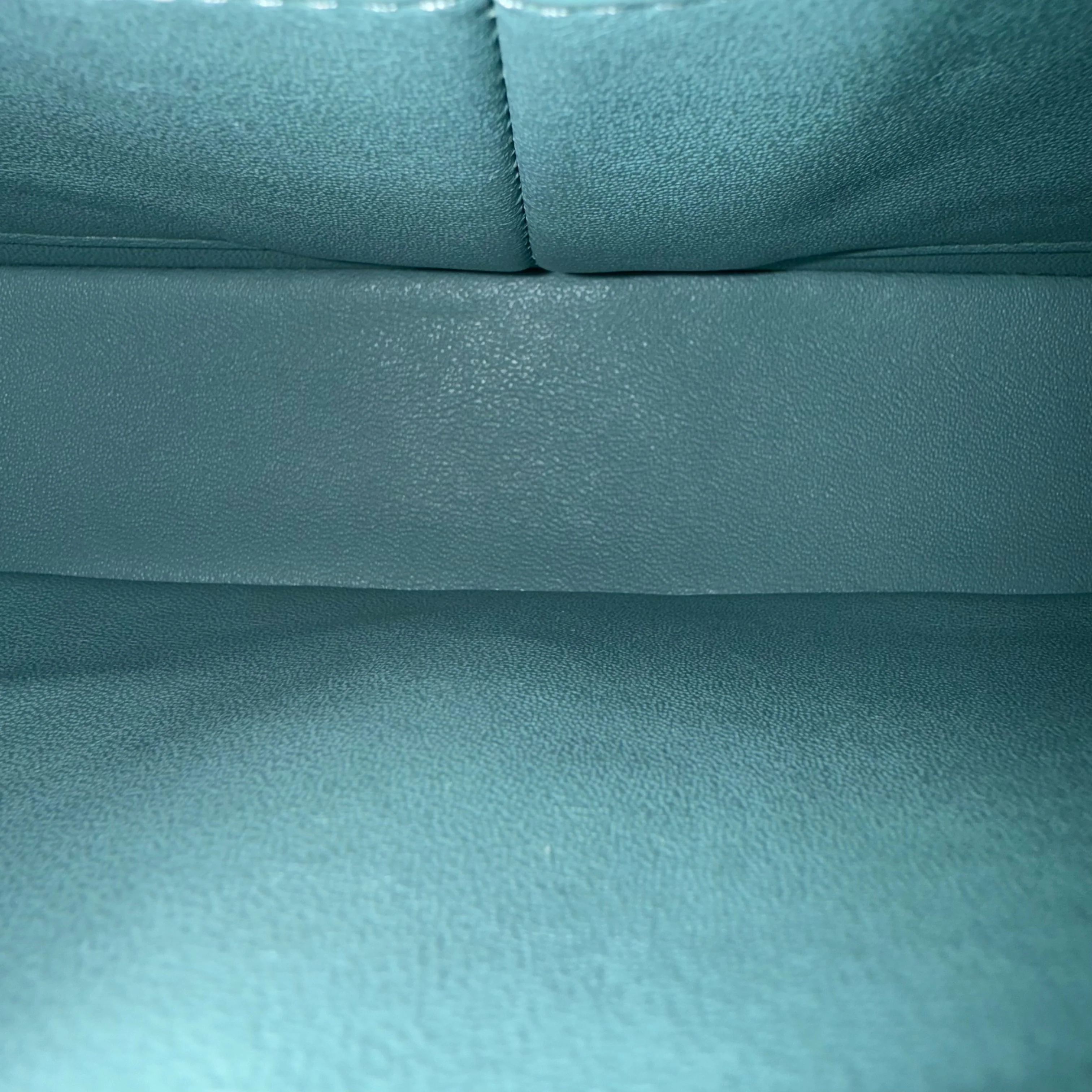 Chanel Classic Flap Small - Caviar 23CM Quilted Tiffany Blue Gold Hardware Series 29