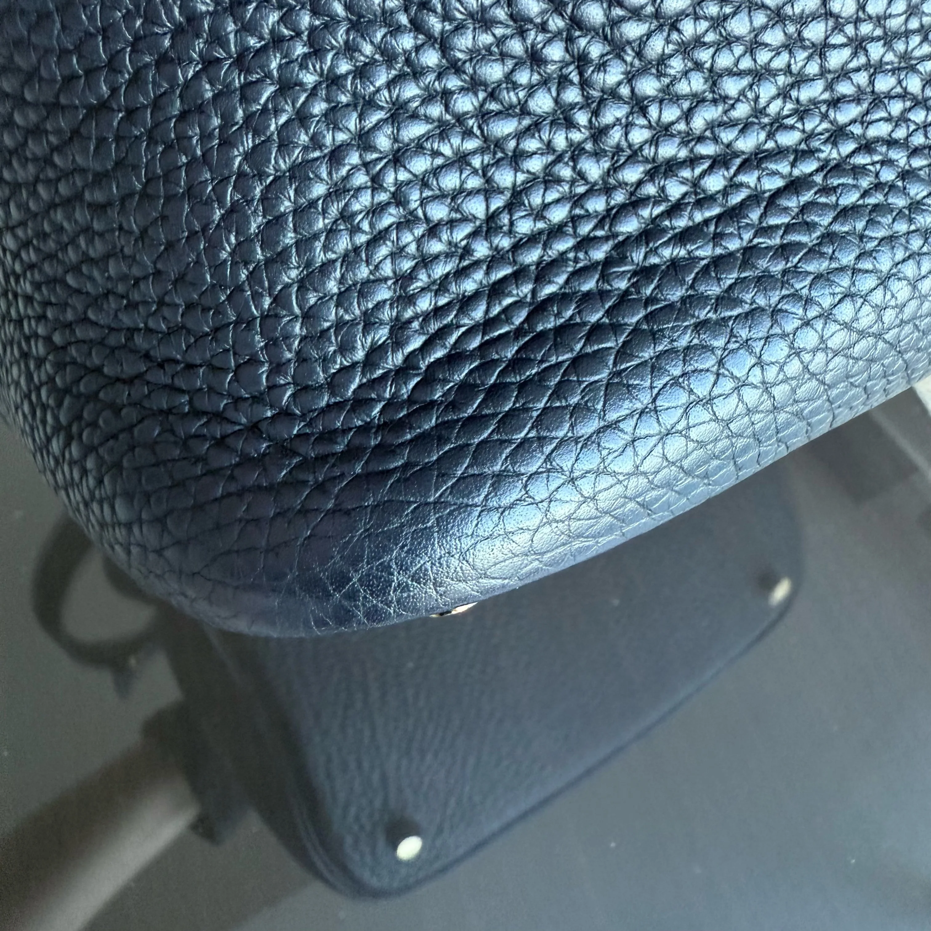 Hermes Picotin 22 - Noir Clemence Golden Hardware