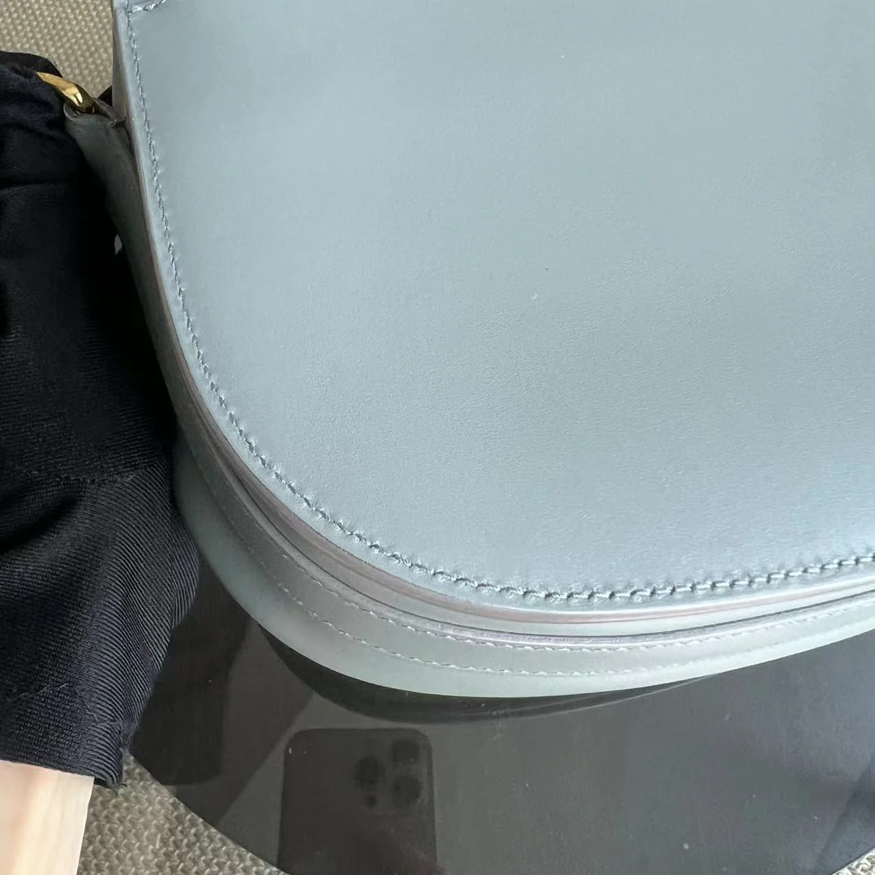 Dior Bobby Medium - Smooth Calfskin Grey Gray Golden Hardware