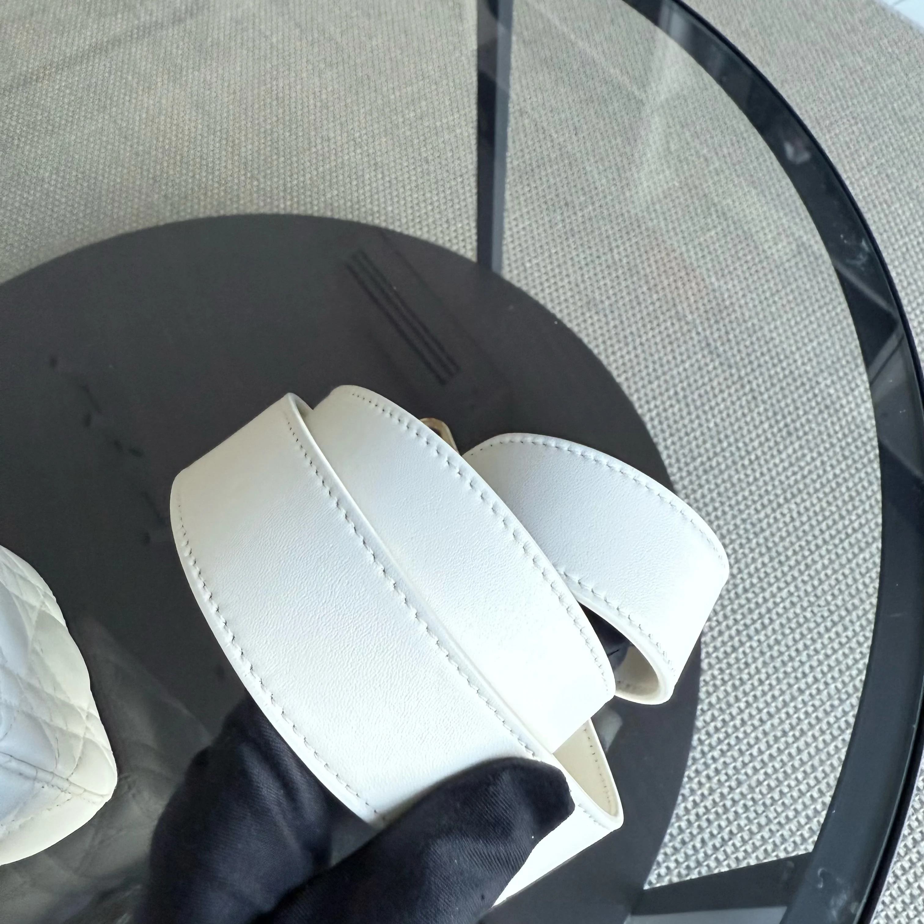 Dior MyABC Lady Small - Cannage Lambskin White Gold Hardware