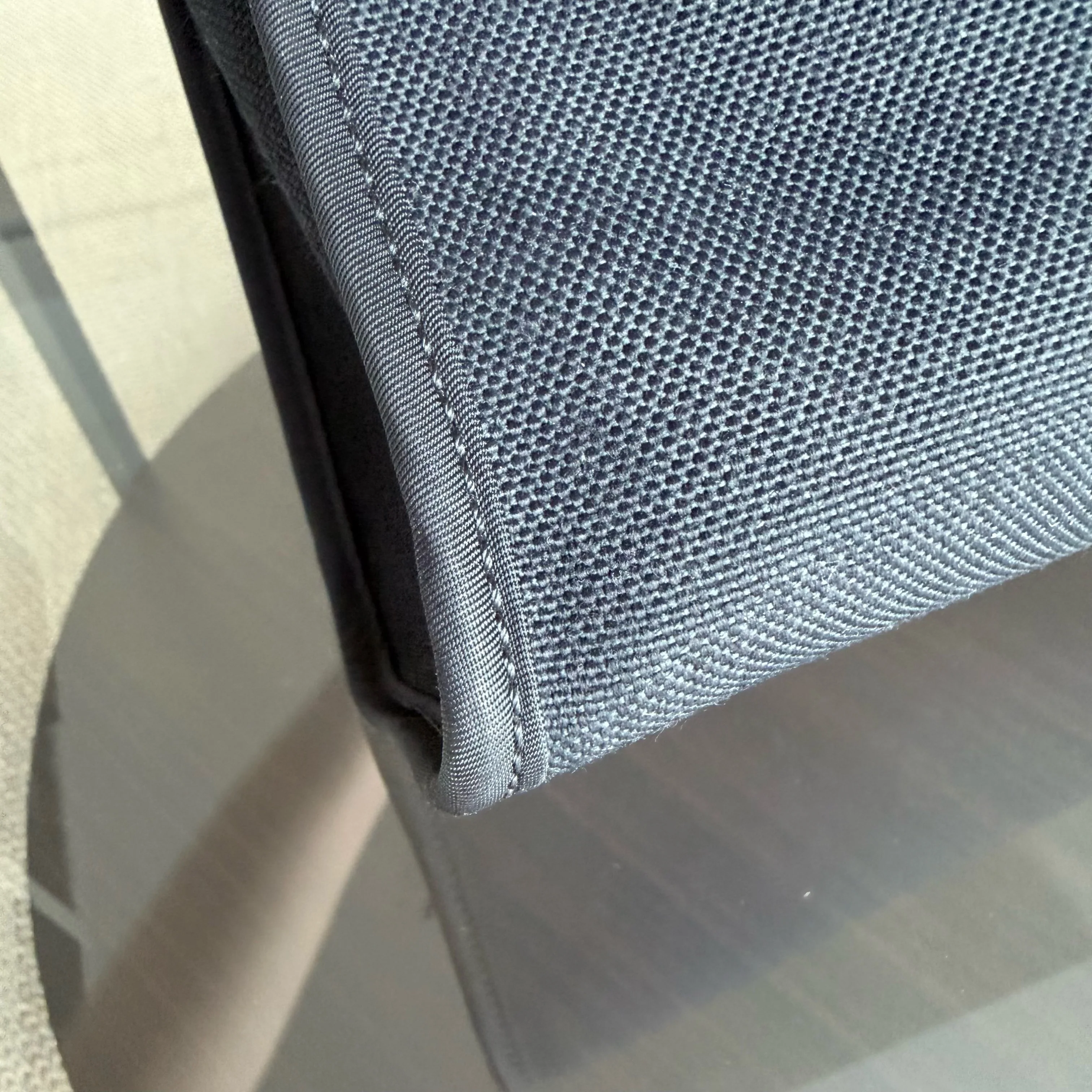 Hermes Herbag Zip 31 Plain Cloth Black PHW