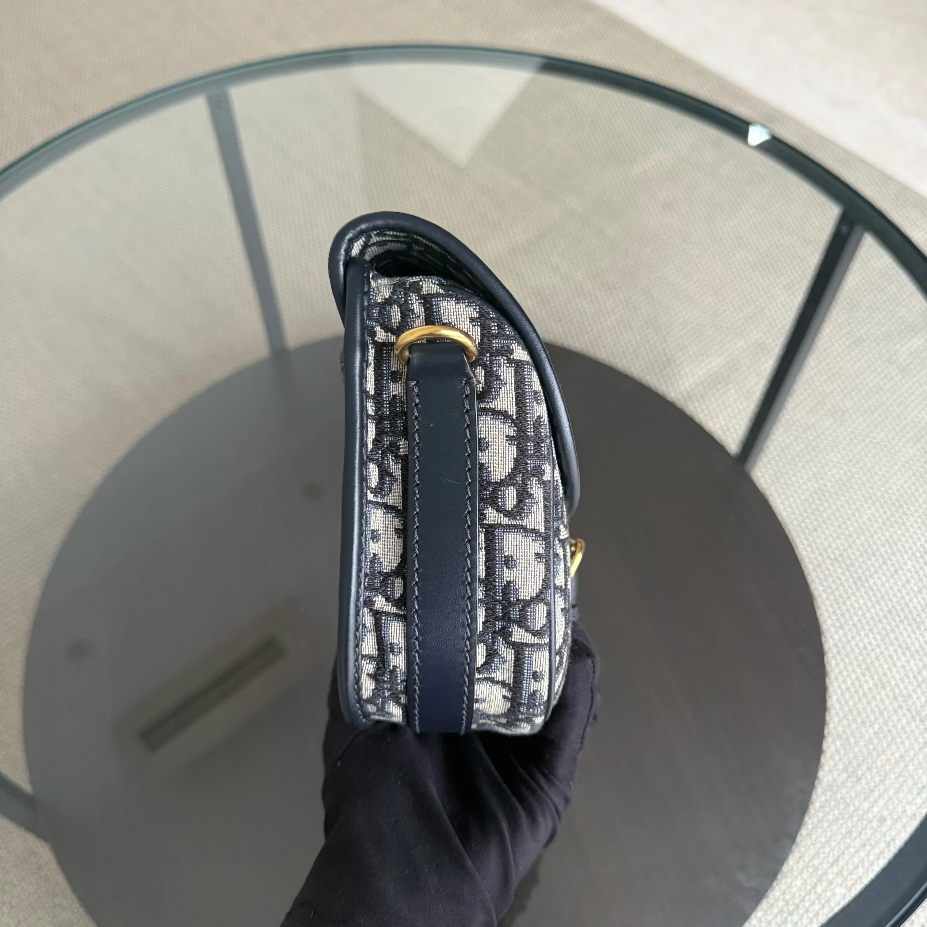 Dior Bobby Medium - 22cm Monogram Gold Hardware