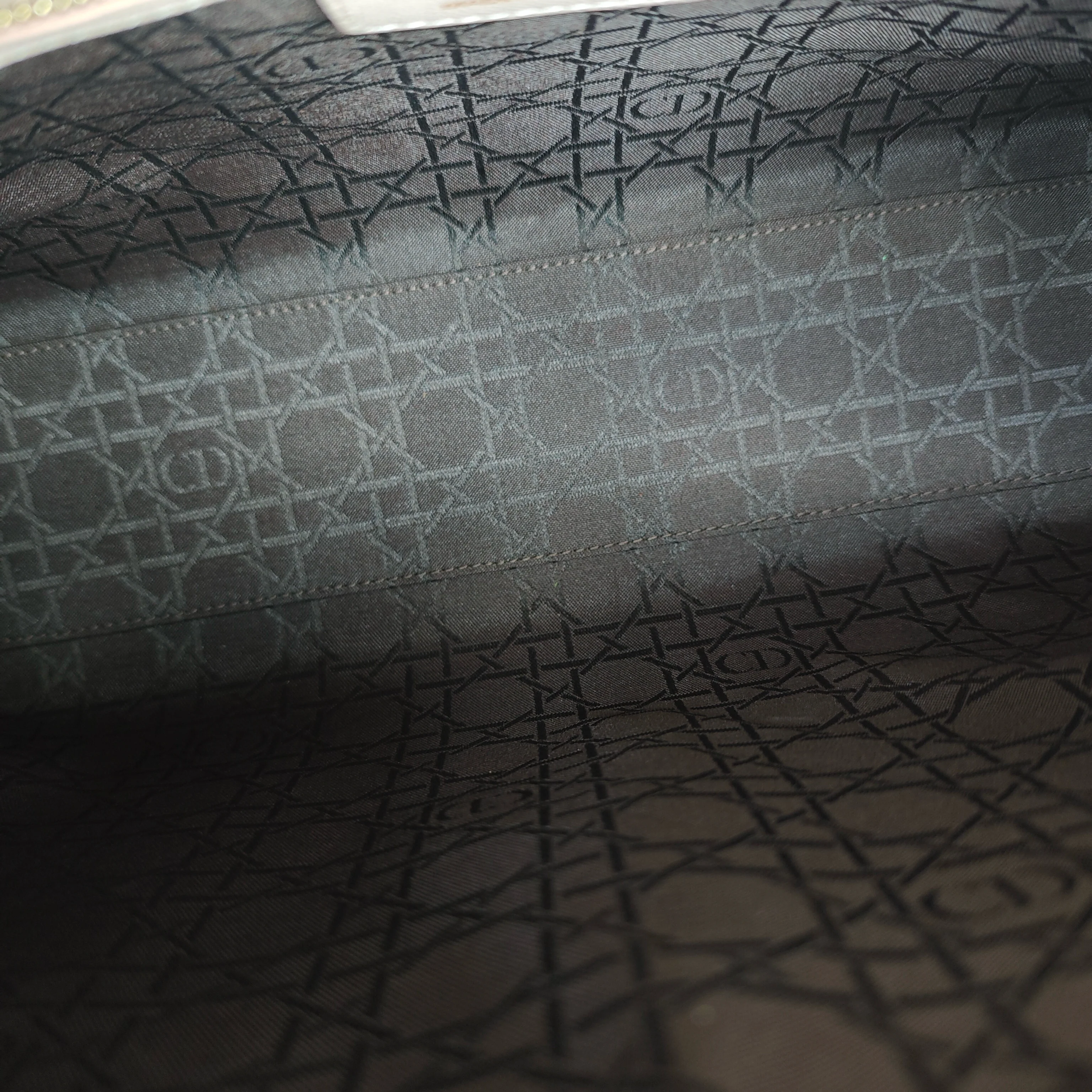 Dior Lady Large - Cannage Lambskin Light Pink Gold Hardware