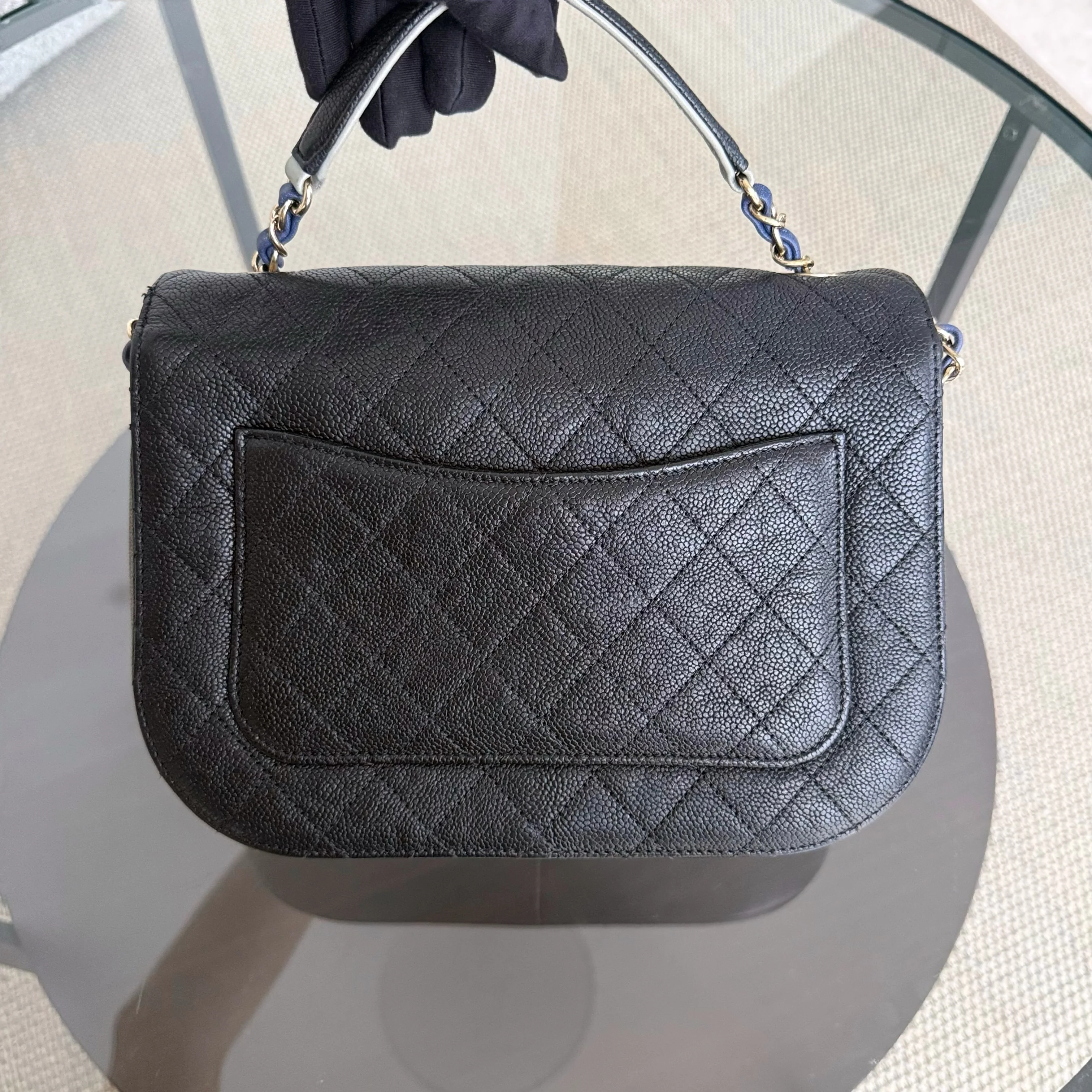 Chanel Coco Curve Cuba - Caviar Medium Black Gold Hardware