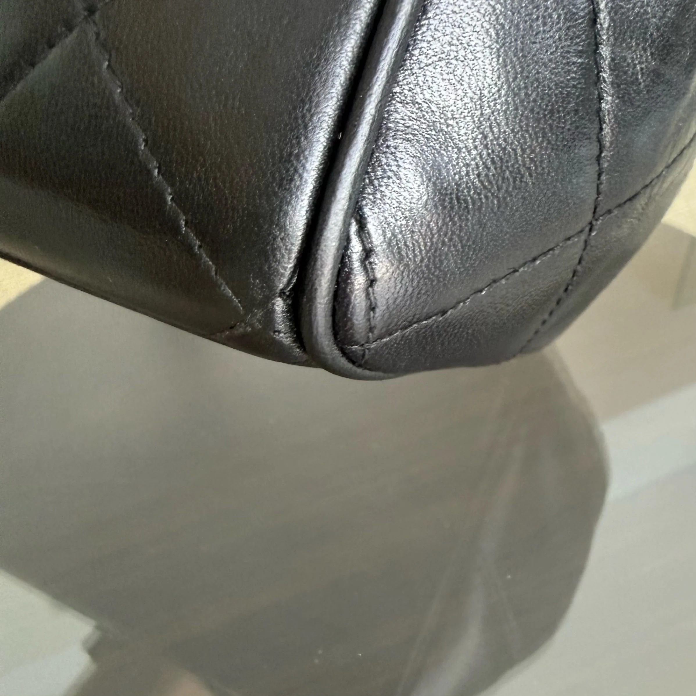 Chanel Clutch With Chain - Lambskin Quilted Black 24K Gold Hardware Series 3