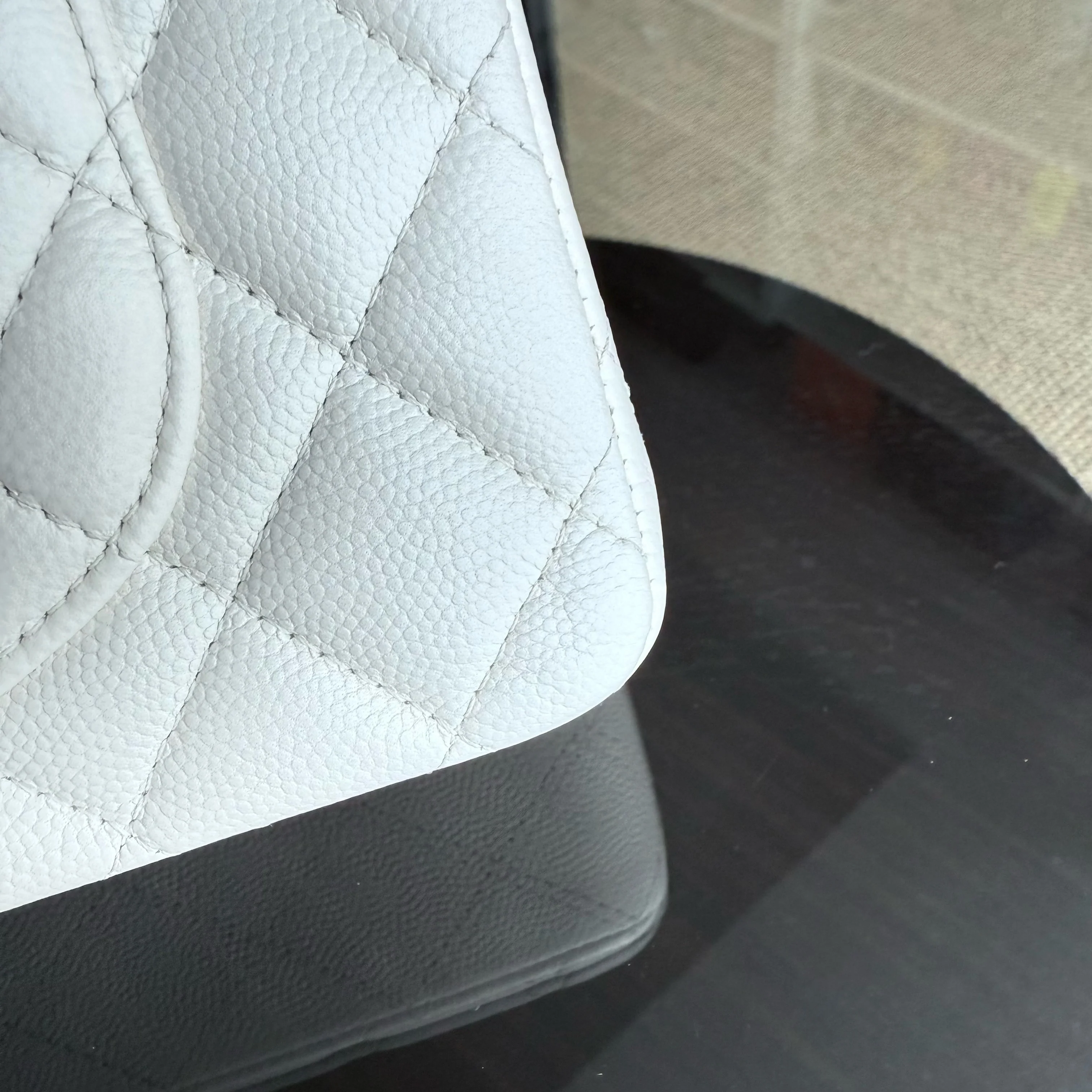 Chanel Classic Flap Small - 23CM Quilted Caviar Gold Hardware Series 31